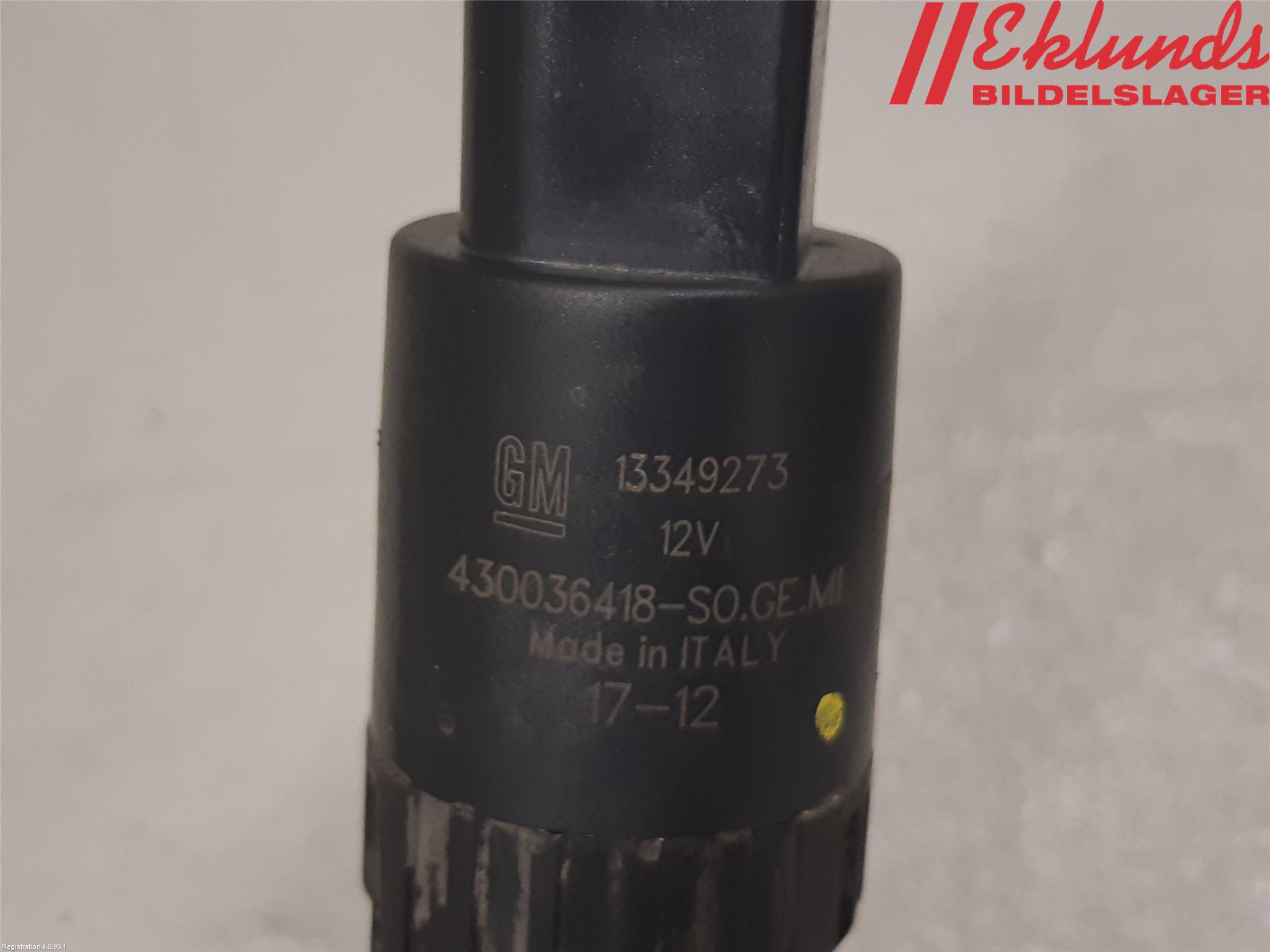 Opel ZAFIRA C 12-19 Spolarpump Vindruta