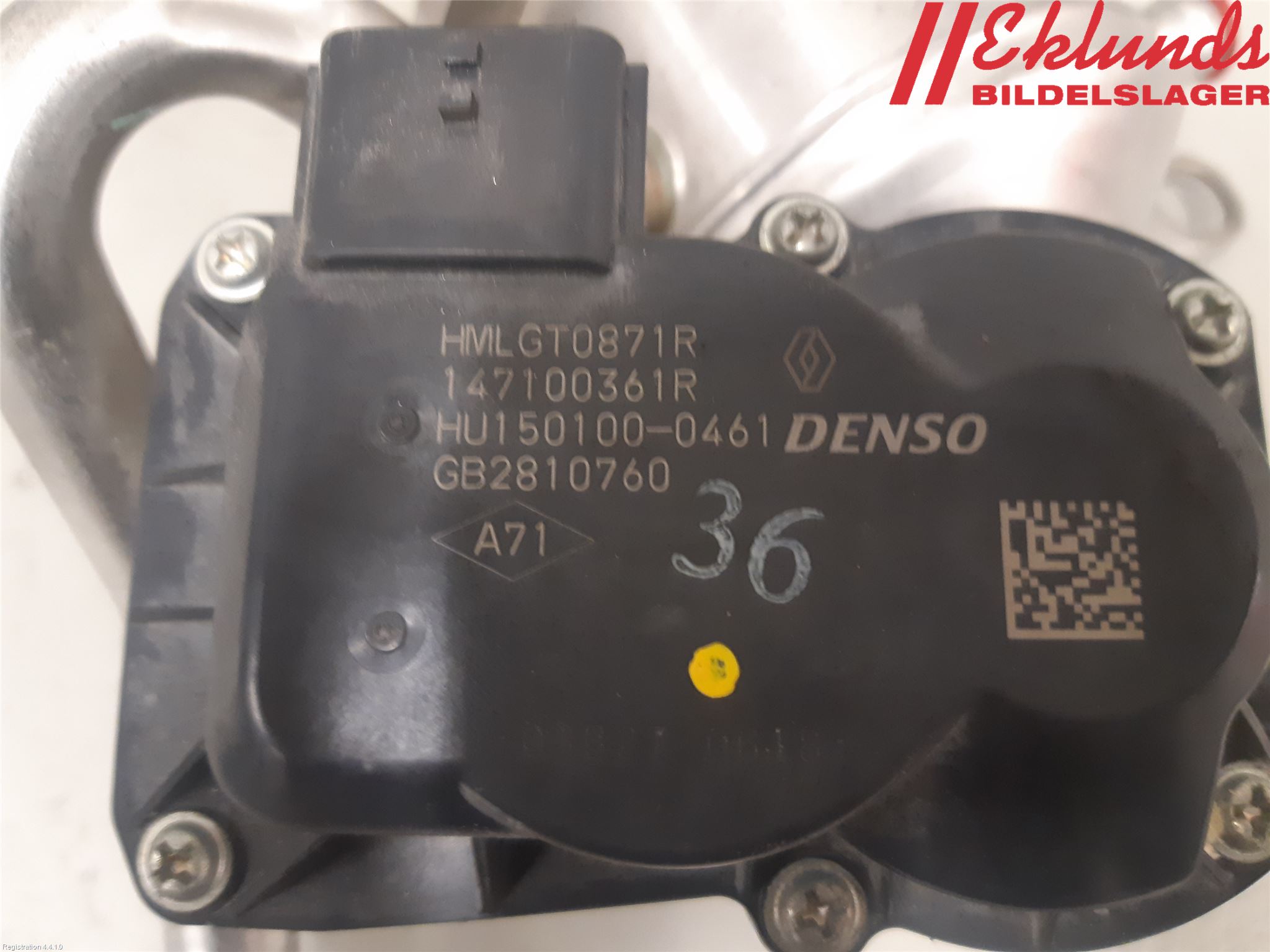 Nissan QASHQAI 17-21 Egr Ventil