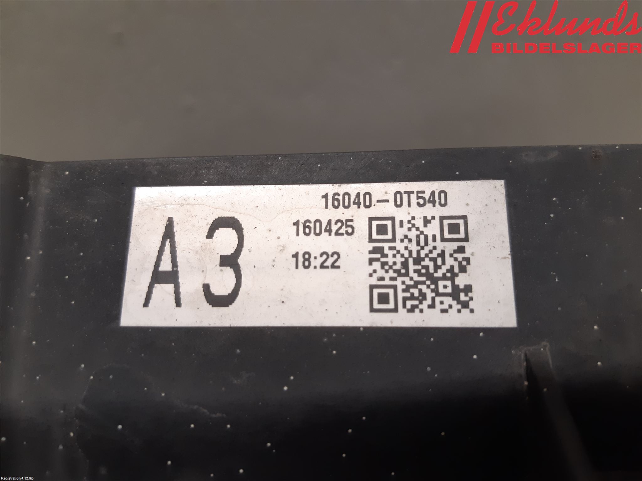 Toyota AURIS 13-19 Kylfläktkåpa