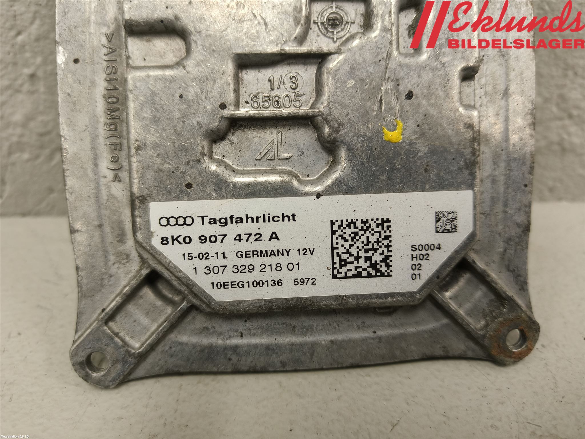 Audi A4/S4 08-11 Styrenhet Strålkastare