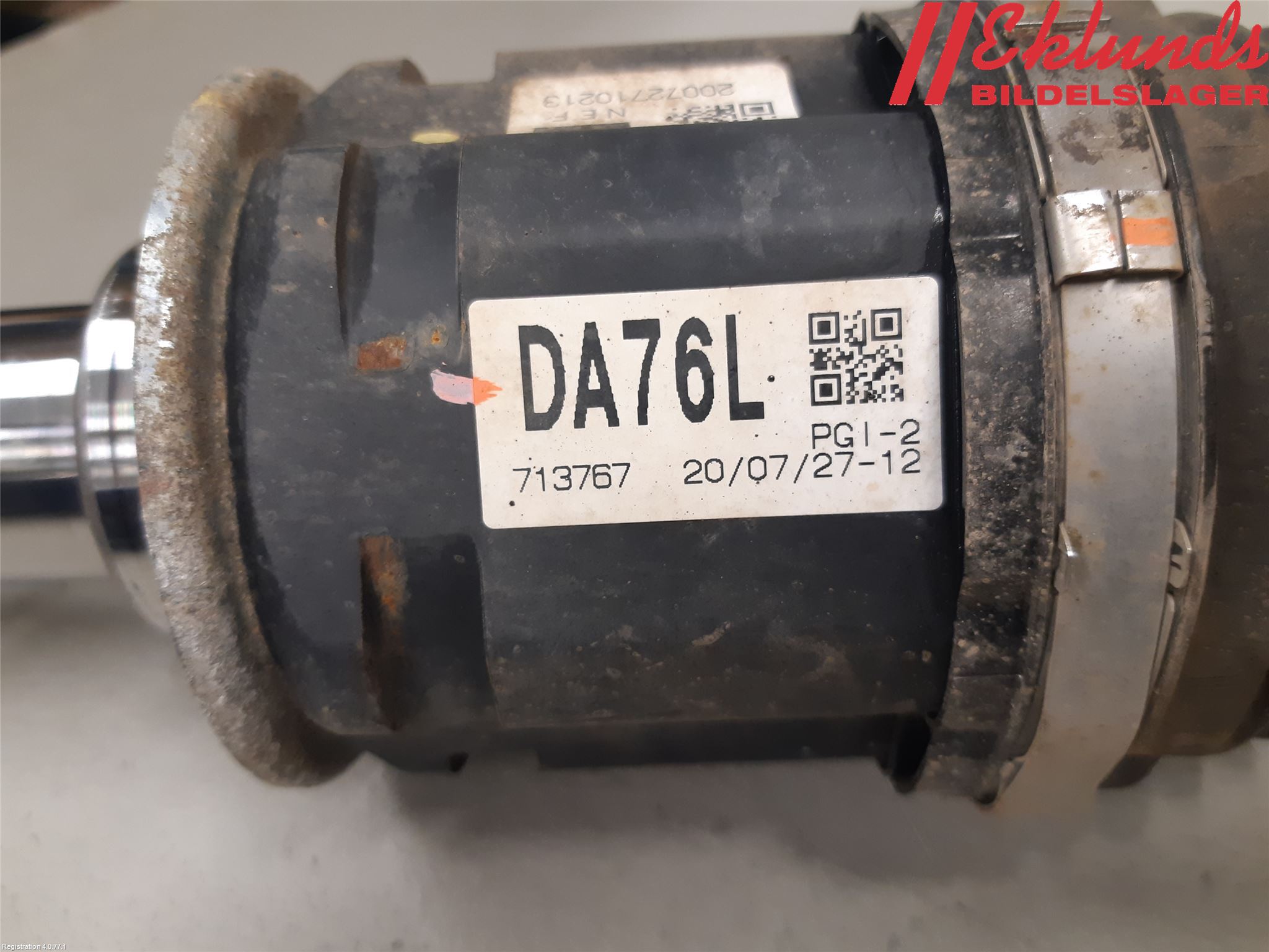 Toyota RAV4 19- Drivaxel Fram Vänster