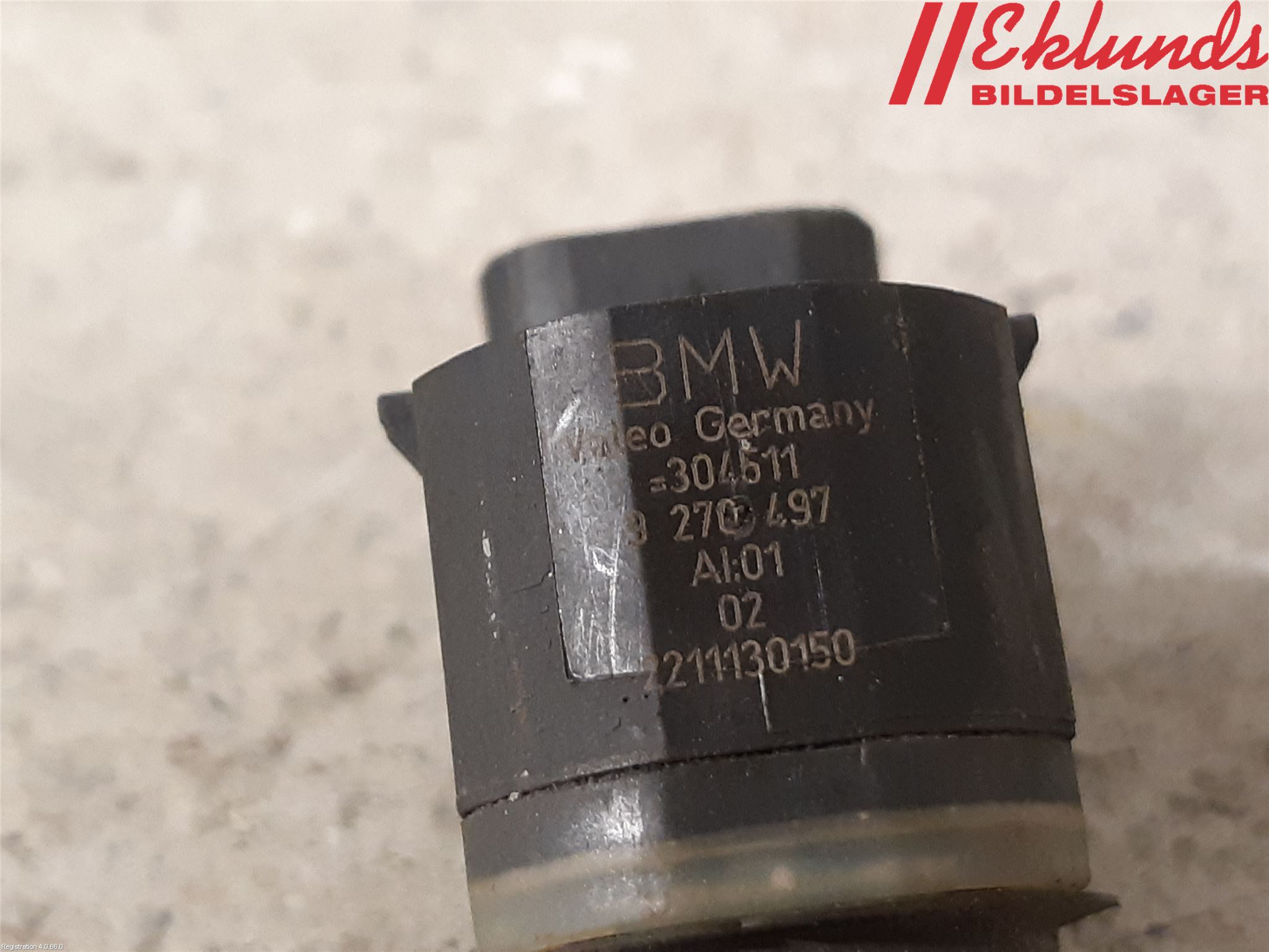 BMW 5 F10/F11/F18 09-17 Parkeringshjälp Backsensor