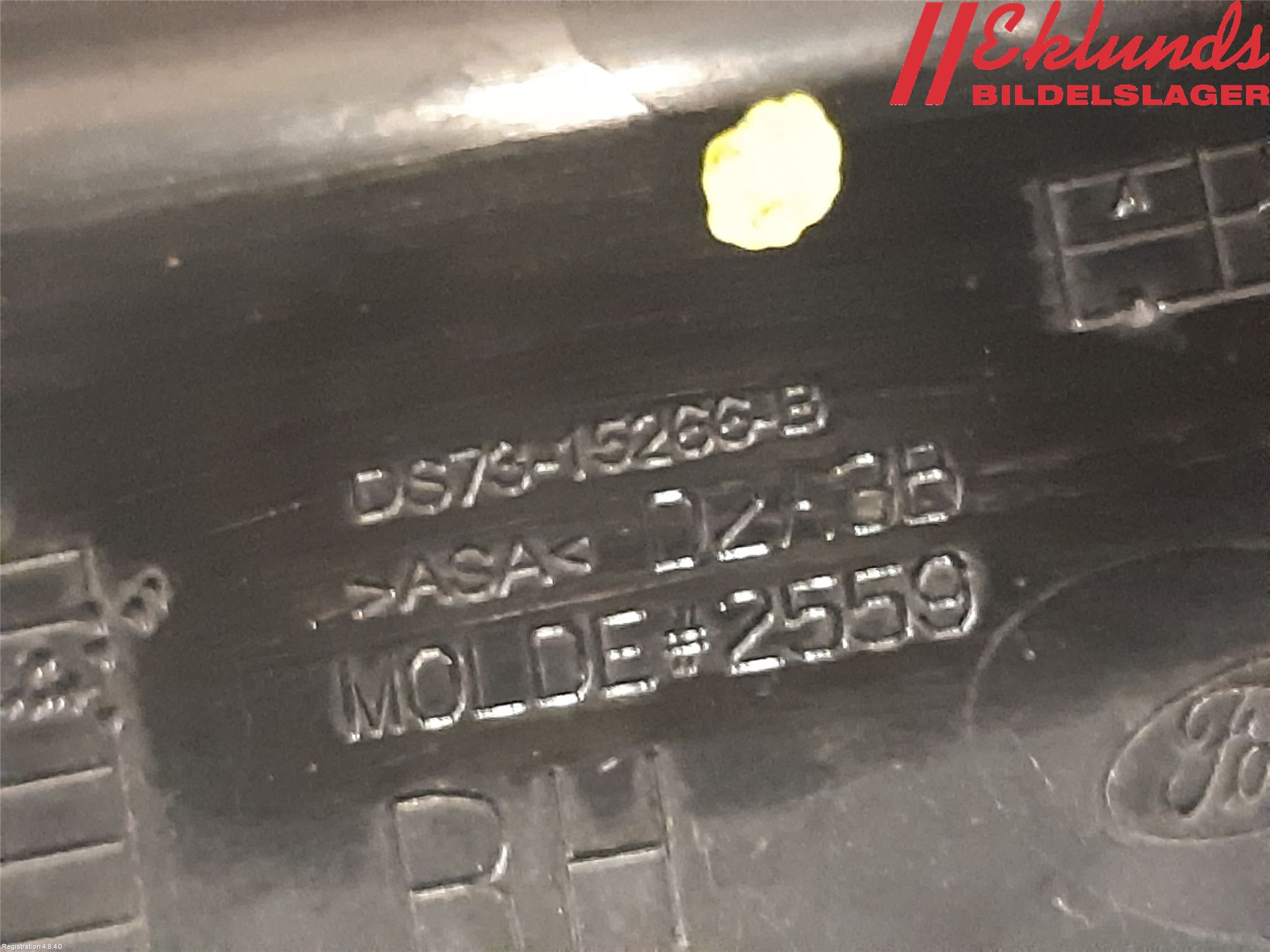 Ford MONDEO 15-22 Dimljussarg Fram