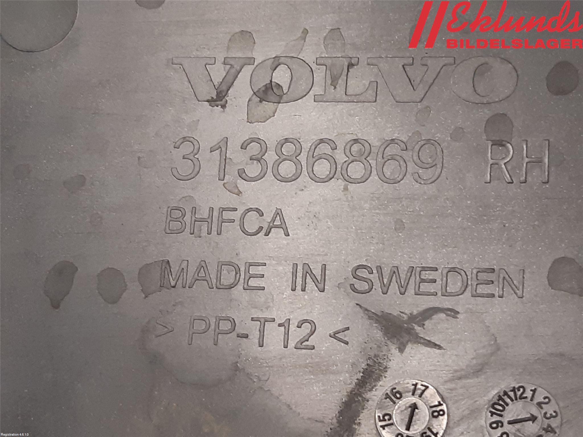 Volvo V90 17->> Täckplast Front