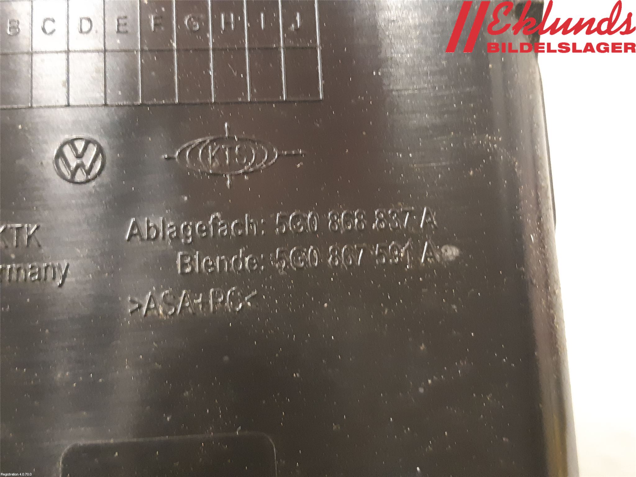 Volkswagen VW GOLF / E-GOLF VII 13-20 Innerbelysning