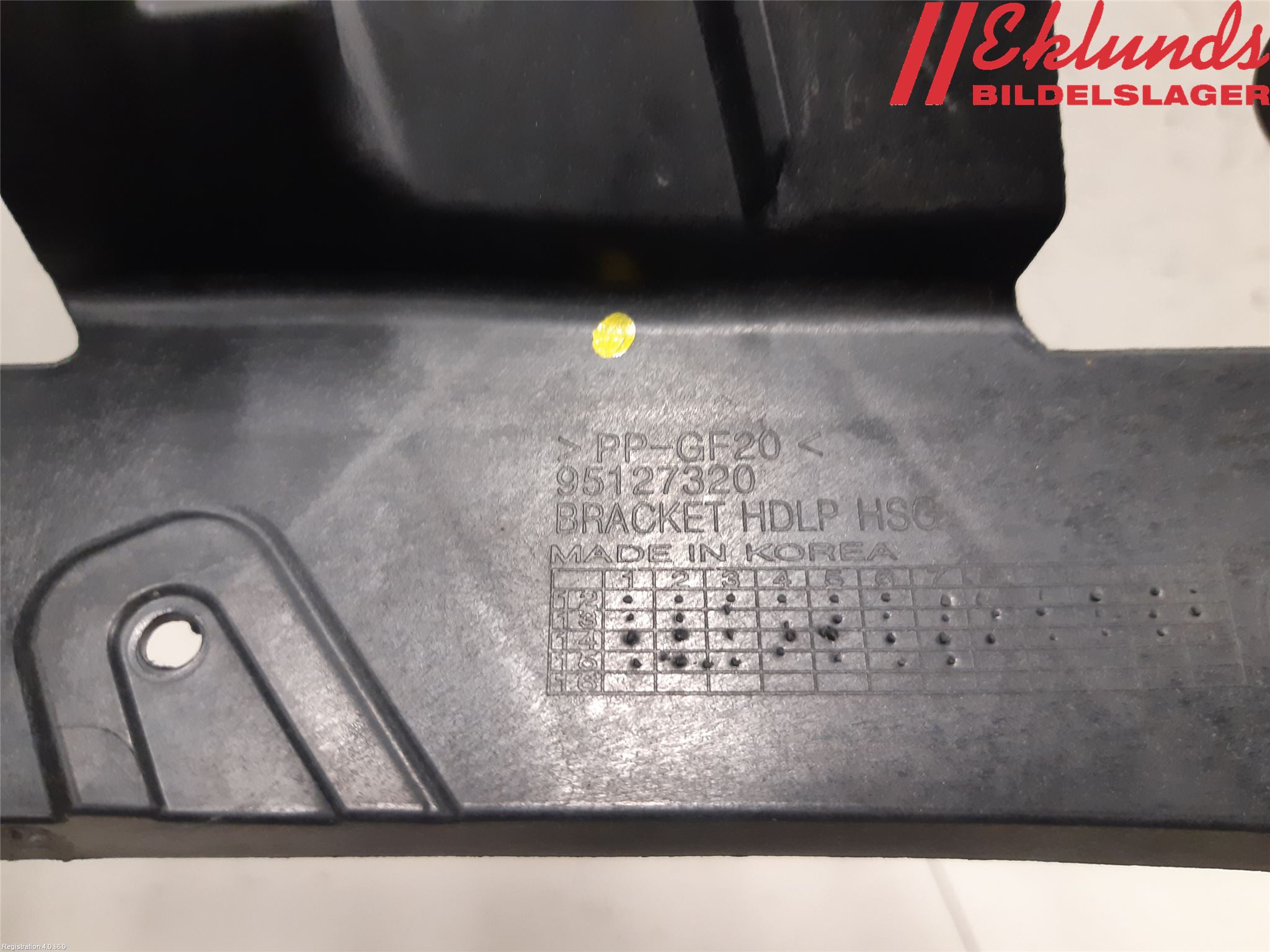 Opel MOKKA 13-20 Stötfångarfäste Fram Hö