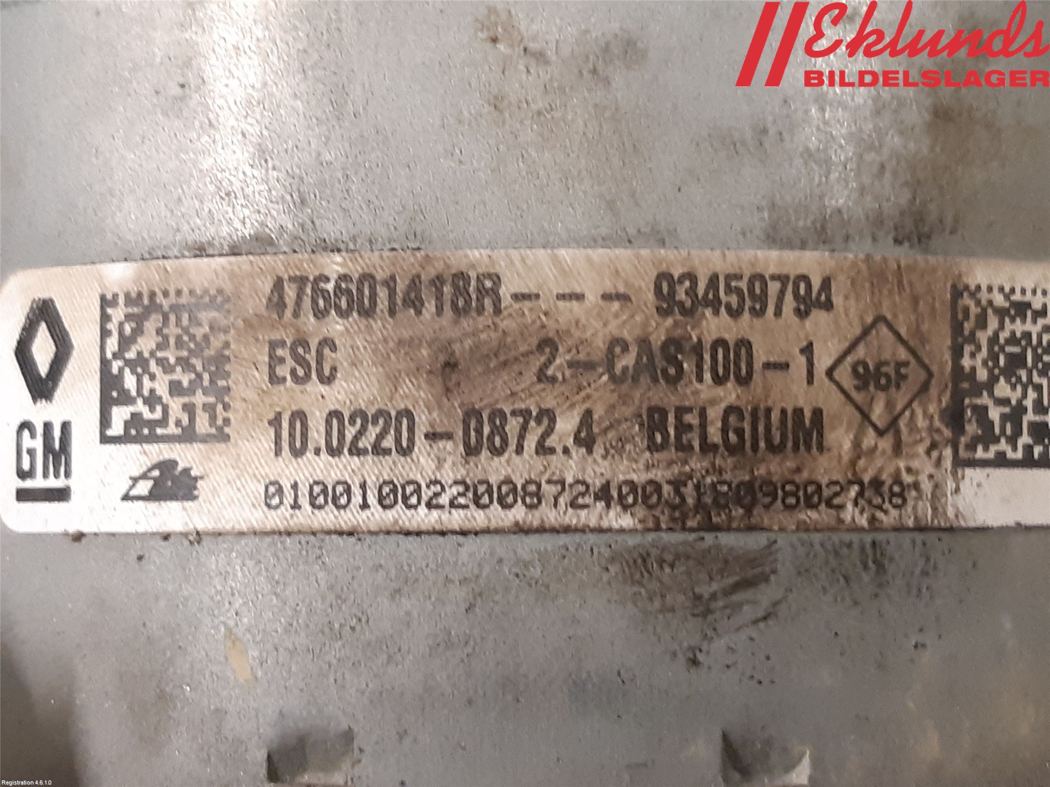 Renault TRAFIC/E-TECH 15- Abs Hydraulaggregat