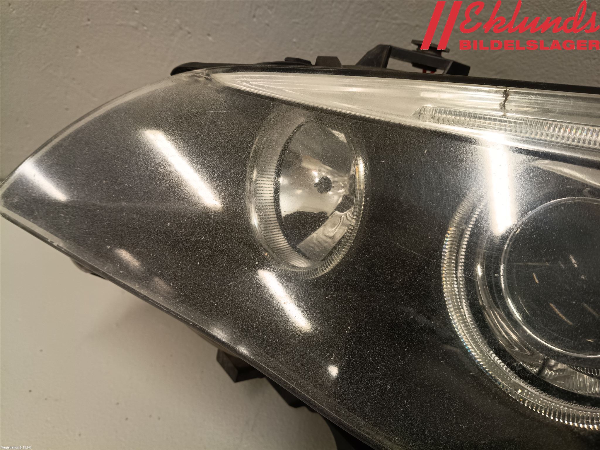 BMW 5 E60/61 Sed/Tou 02-10 Strålkastare Vänster