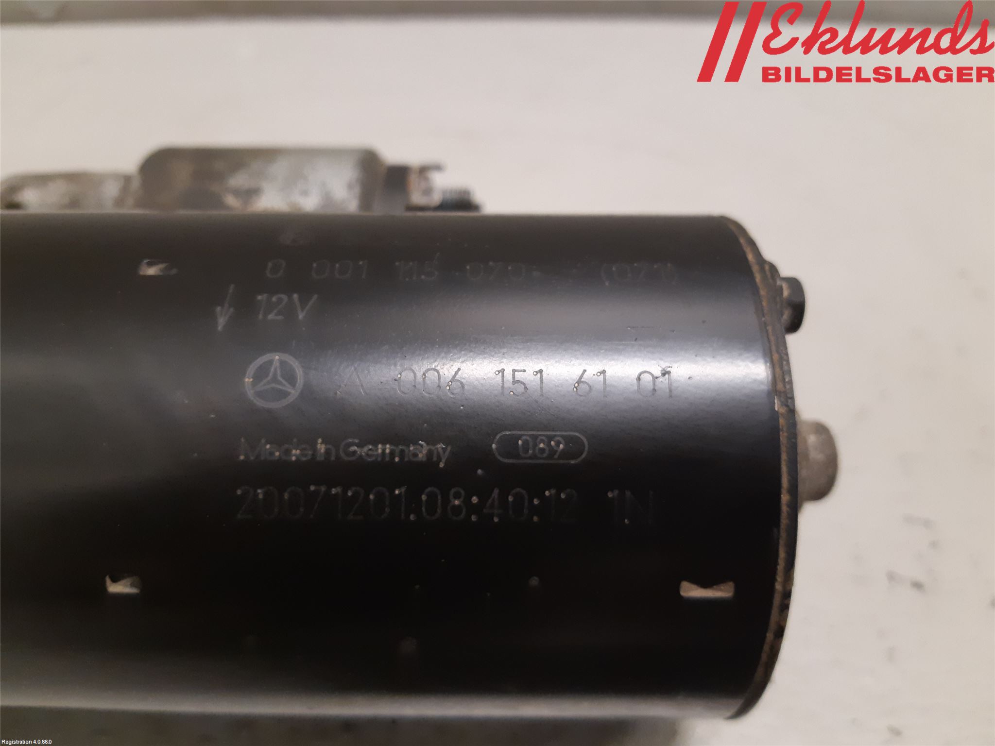 Mercedes-Benz MB C-KLASS (W204) 07-15 Startmotor Diesel
