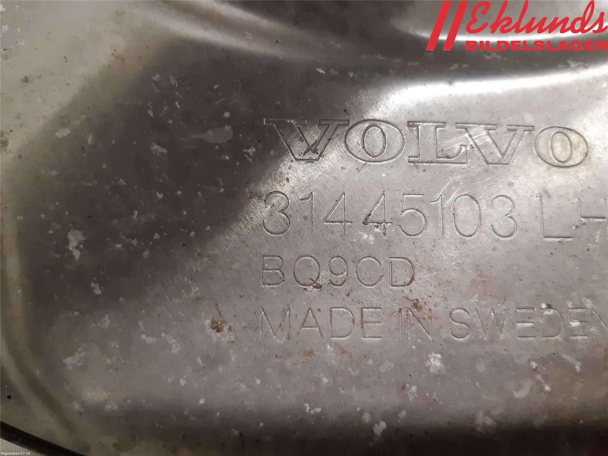 Volvo XC90/RECHARGE 16- Bromssköld Bak