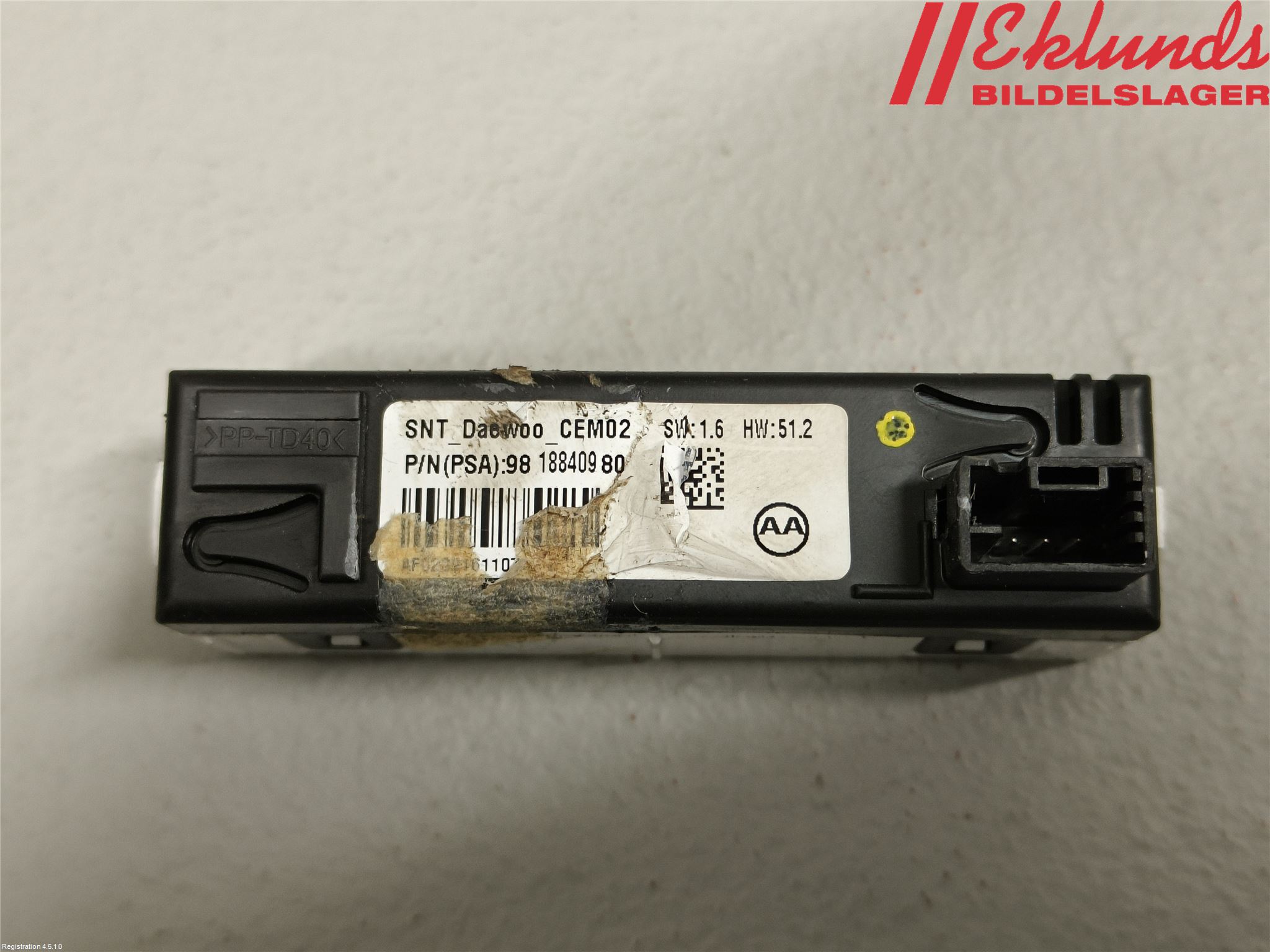 Citroen DS 4 CROSSBACK 16-18 Kontrolldisplay