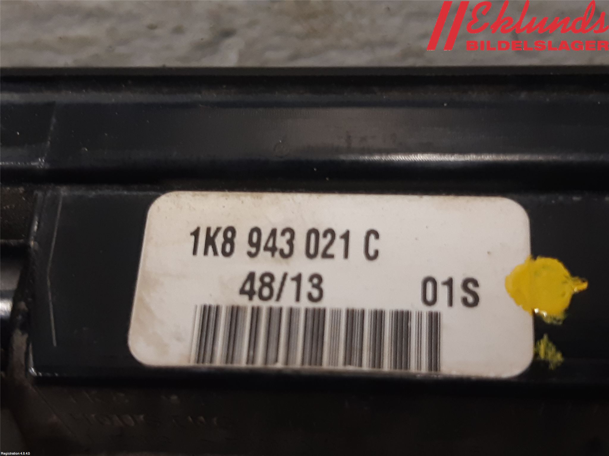 Volkswagen VW PASSAT 11-14 Skylt Belysning