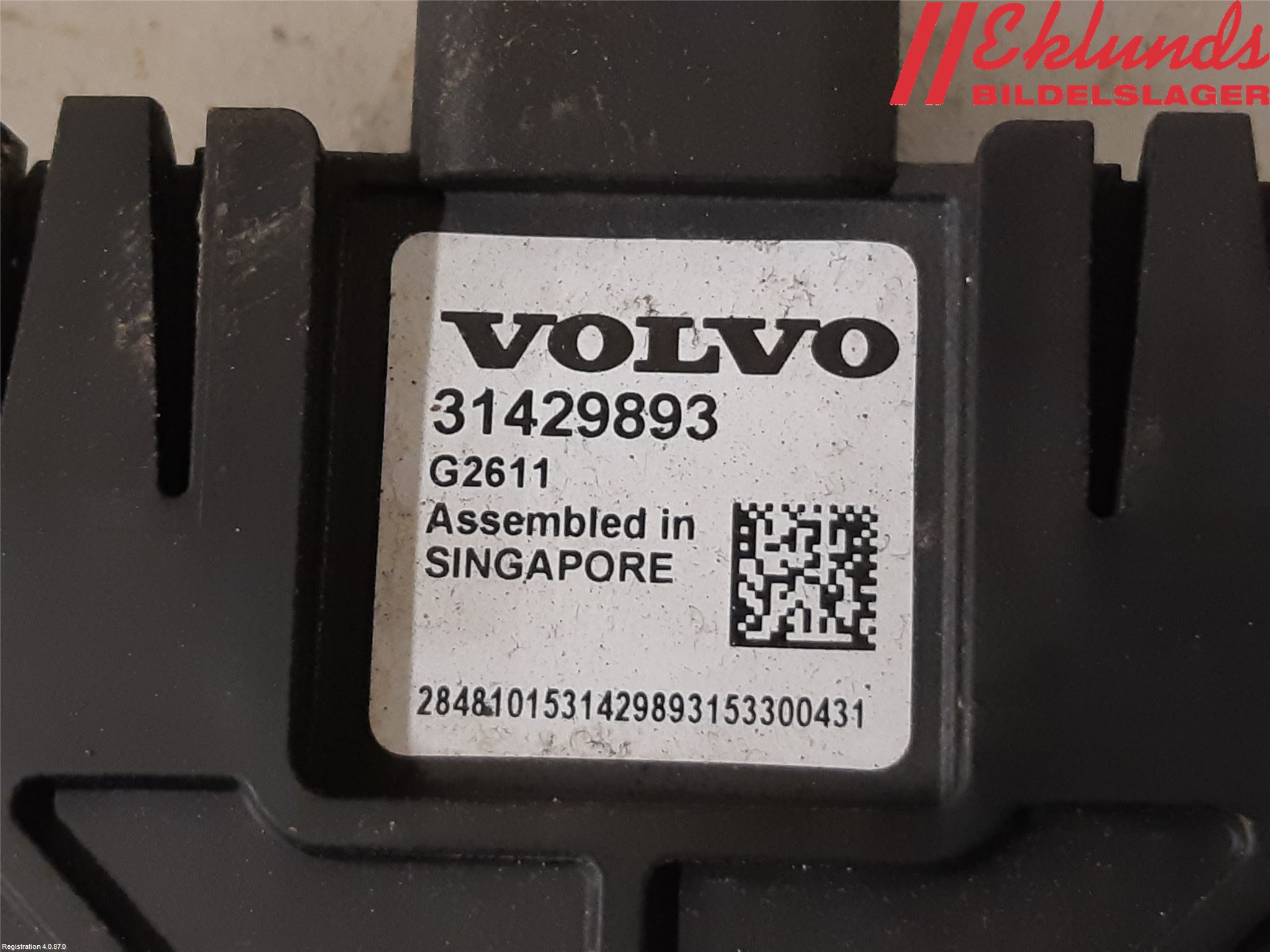Volvo V60 14-18 Sensor Aktivt Kollisionsskydd