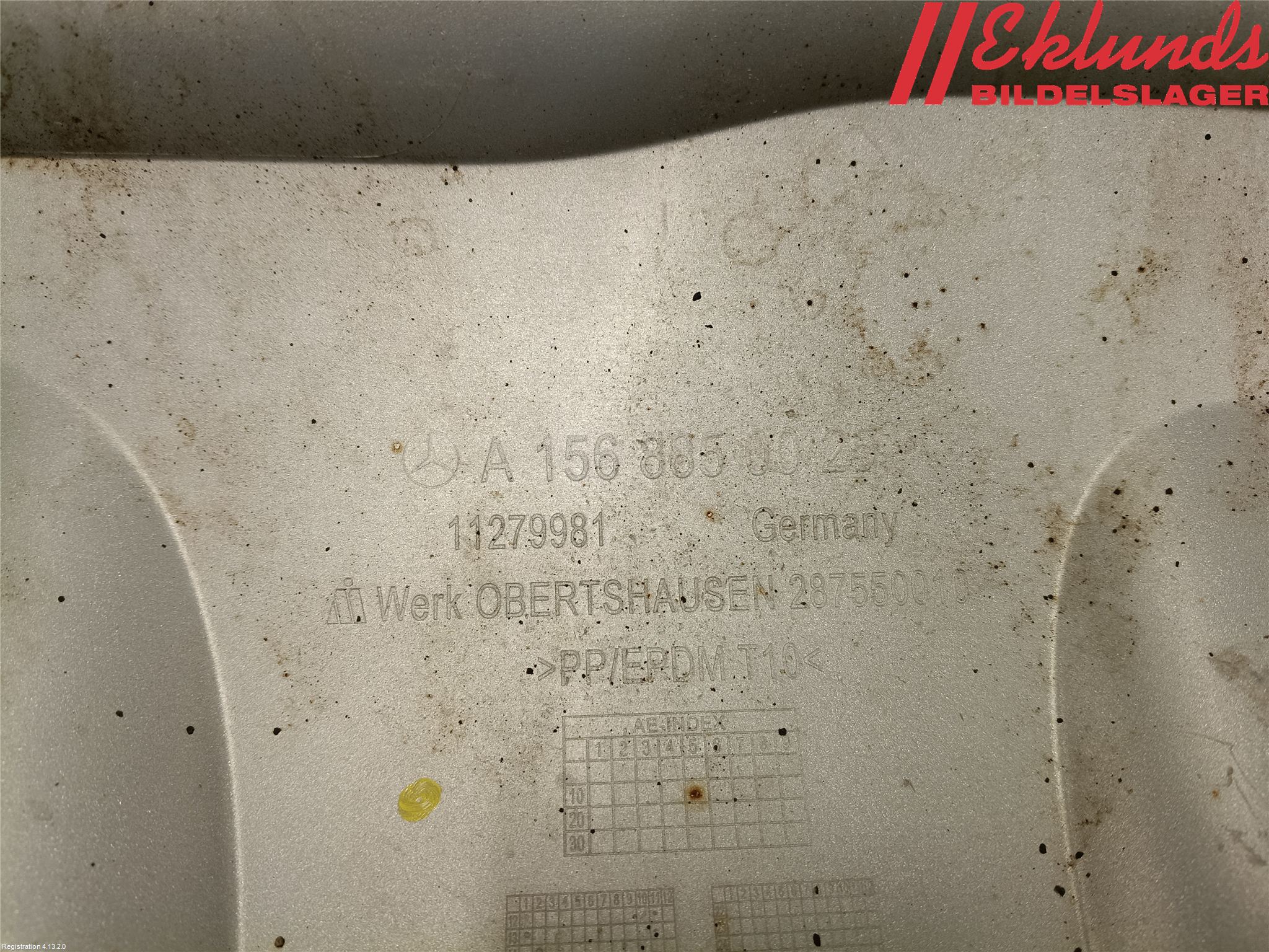 Mercedes-Benz MB GLA-KLASS (X156) 13-20 Spoiler Bak