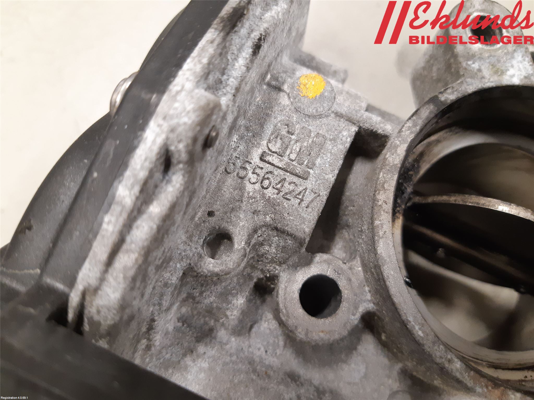 Opel MERIVA B 10-17 Injspjällhus