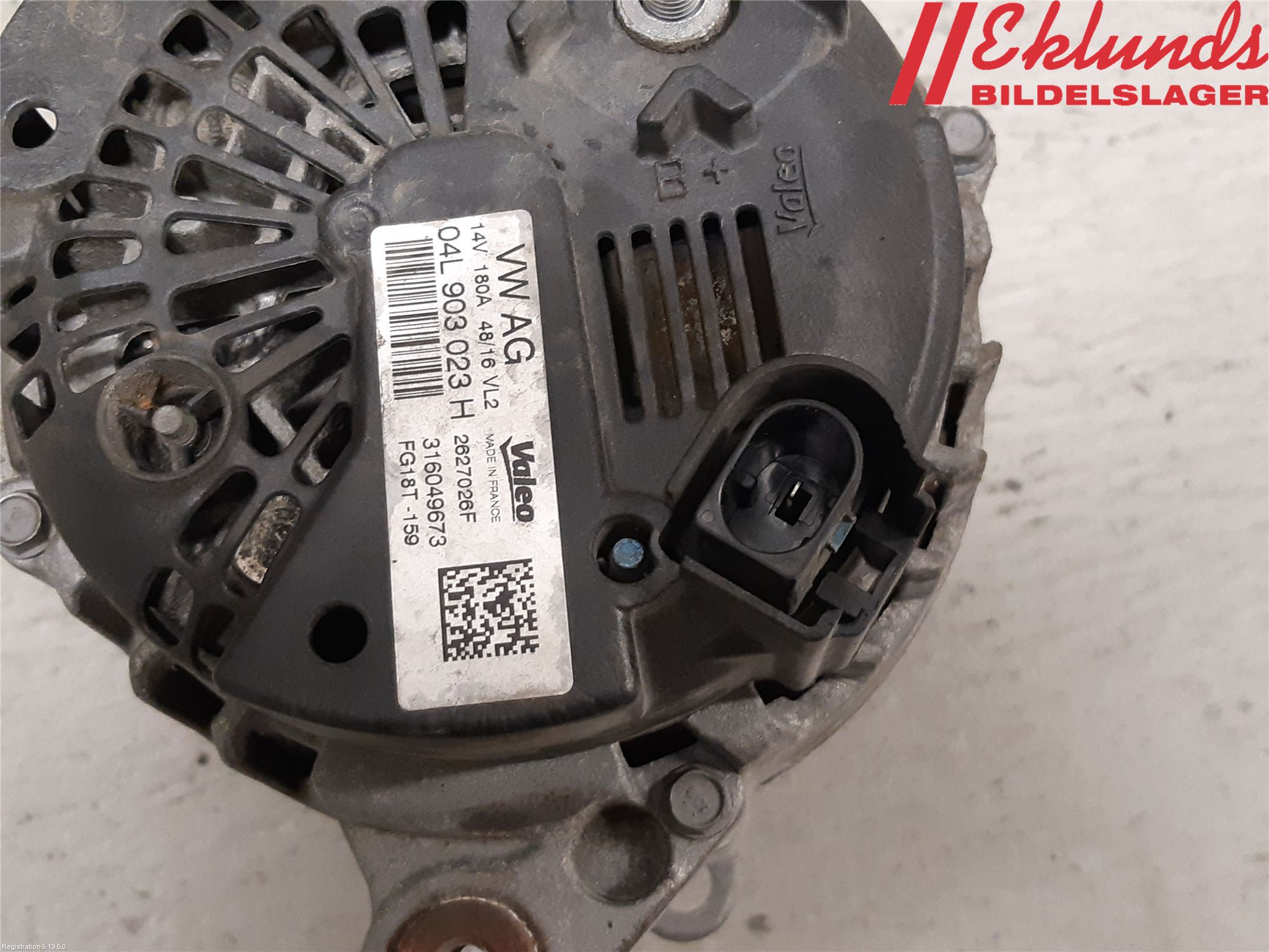 Volkswagen VW TIGUAN 16-24 Generator