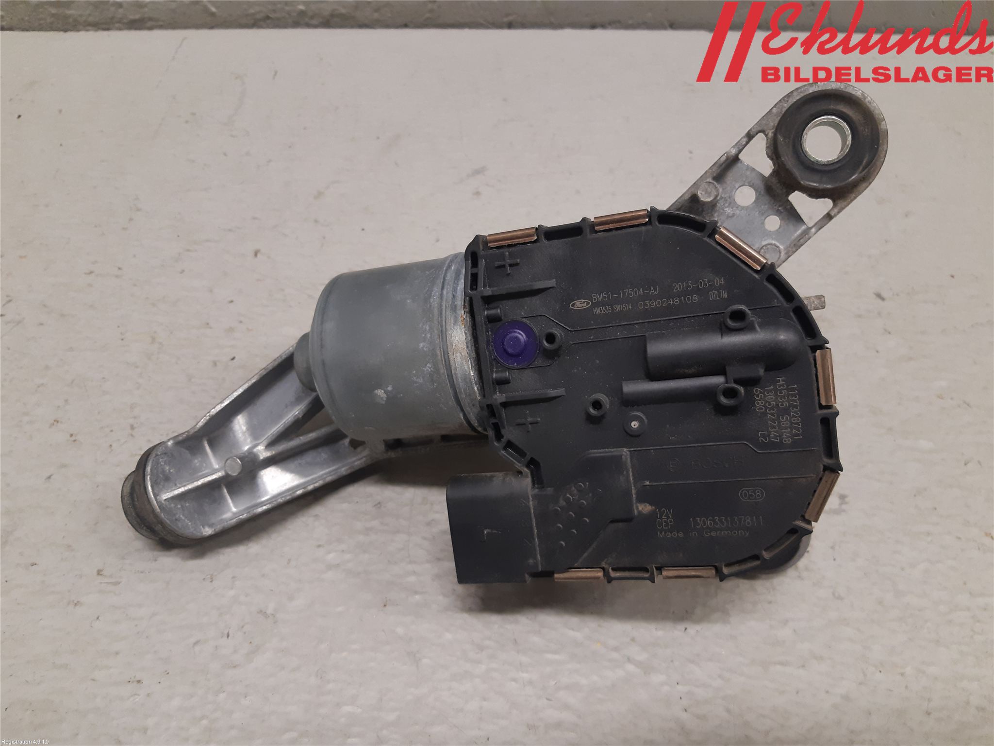 Ford FOCUS 11-14 Torkarmotor Vindruta