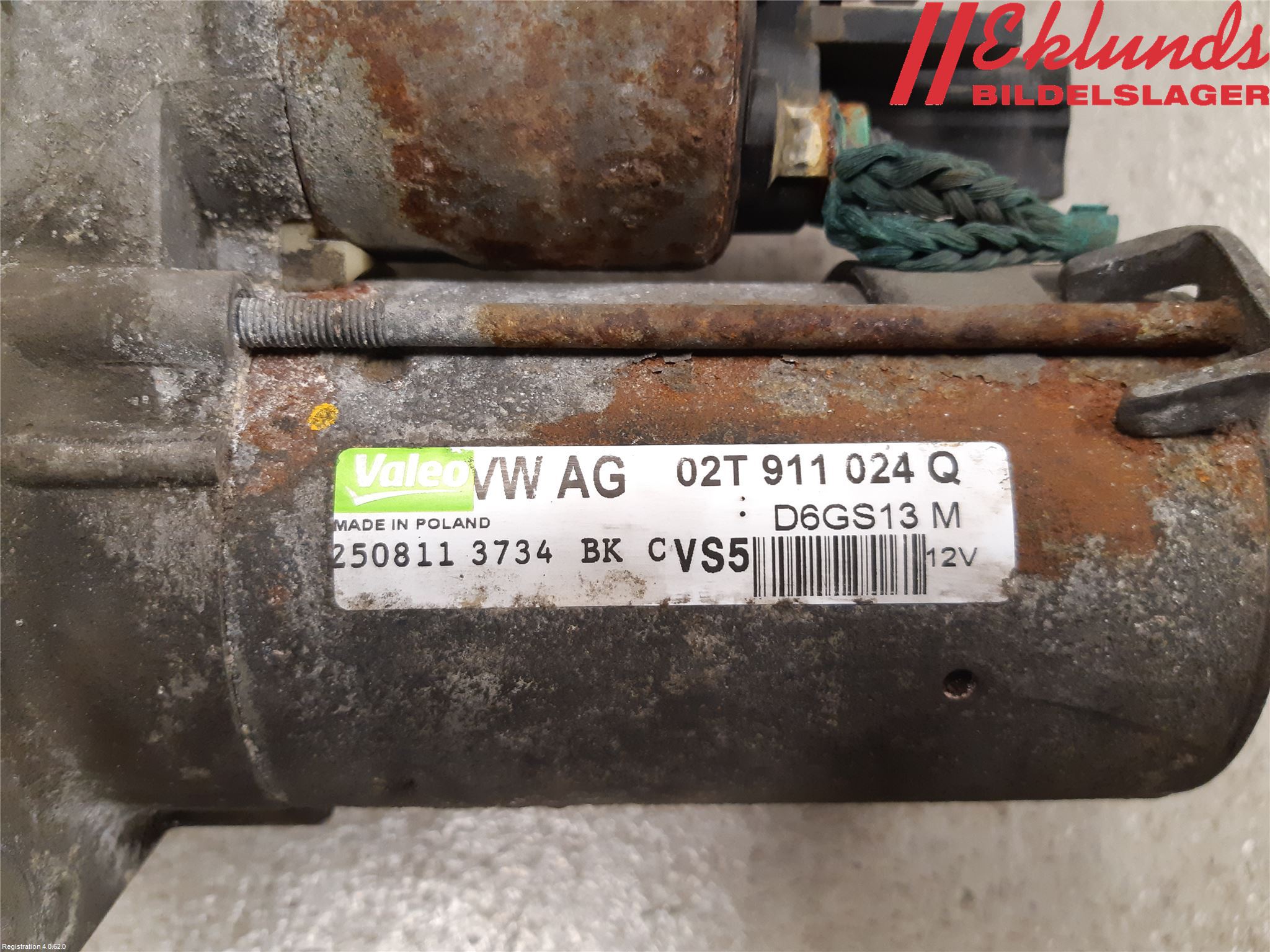 Skoda OCTAVIA (1Z) 05-13 Startmotor