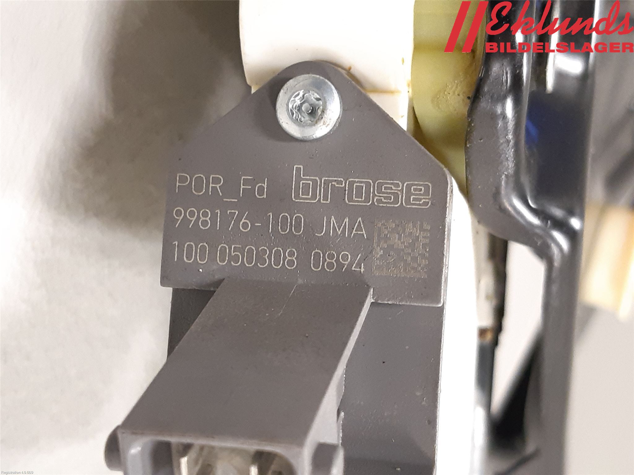 Porsche 911 64- Fönsterhiss El Kompl