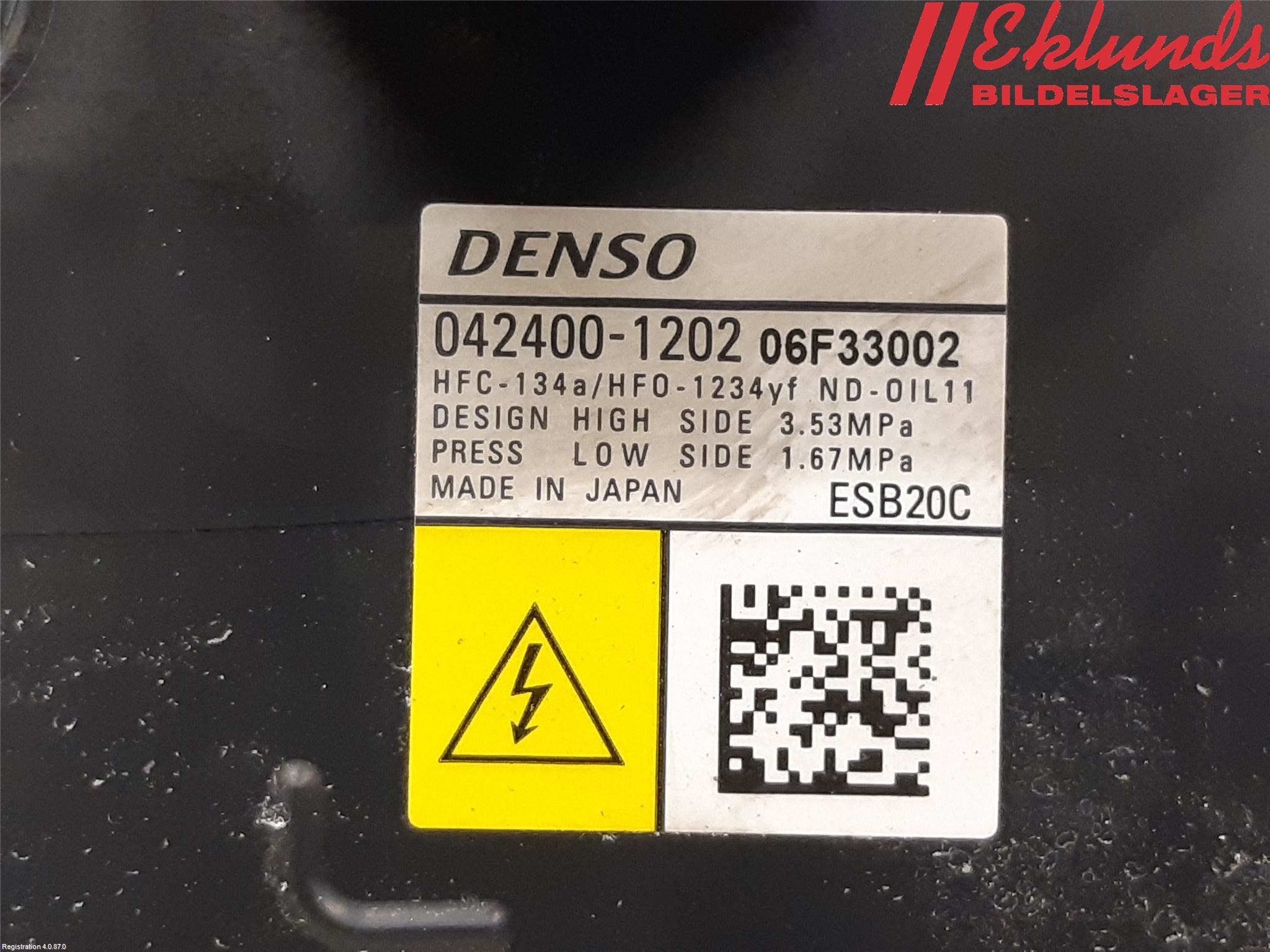 Toyota COROLLA 19- Ac Kompressor