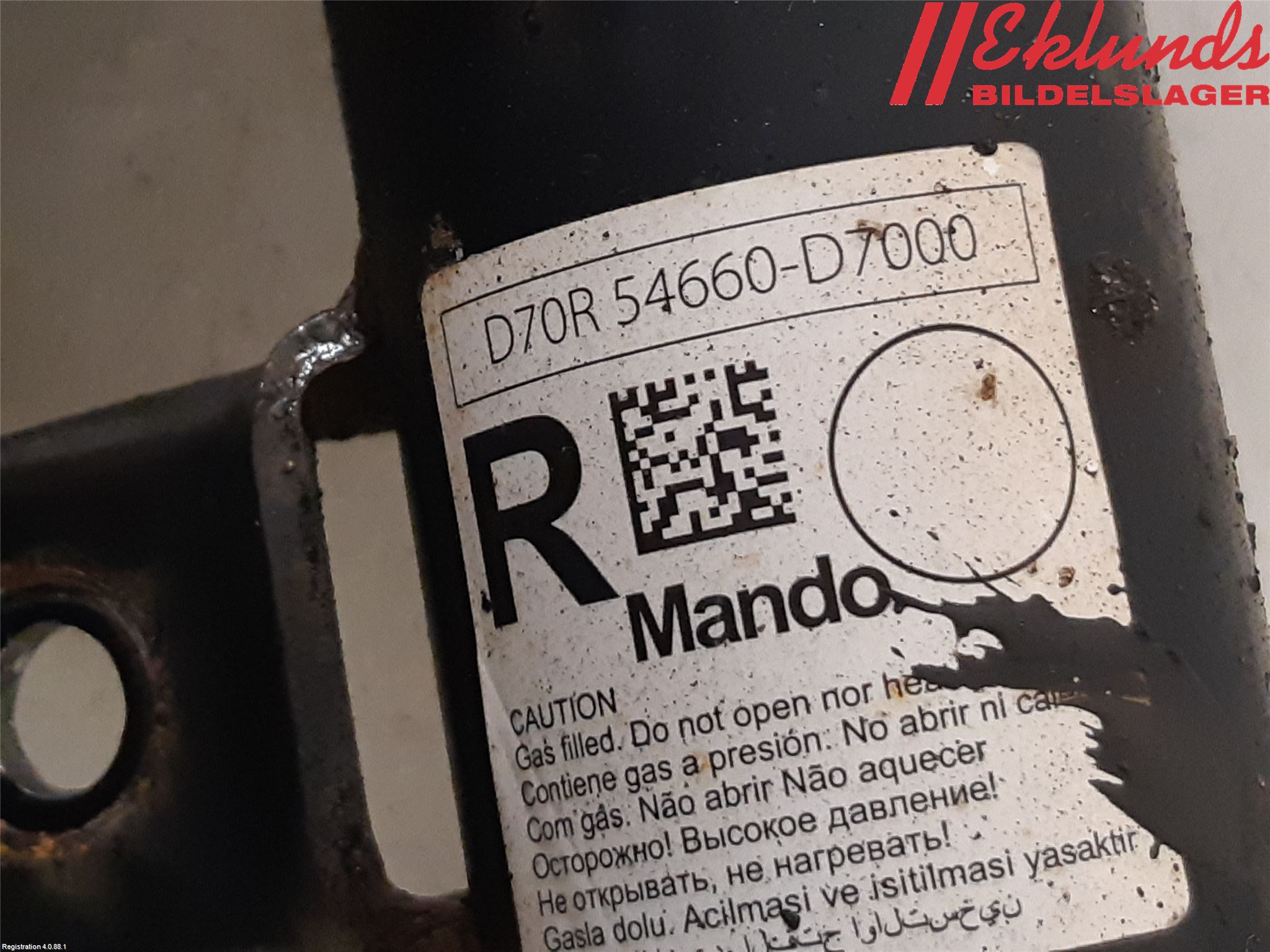 Hyundai TUCSON 05- Fjäderben Fram Höger