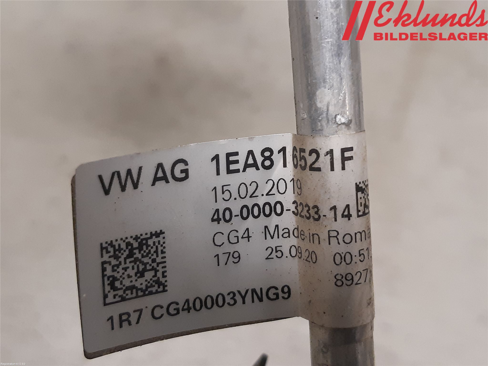 Volkswagen VW ID.3 21- Ac Slang-Rör