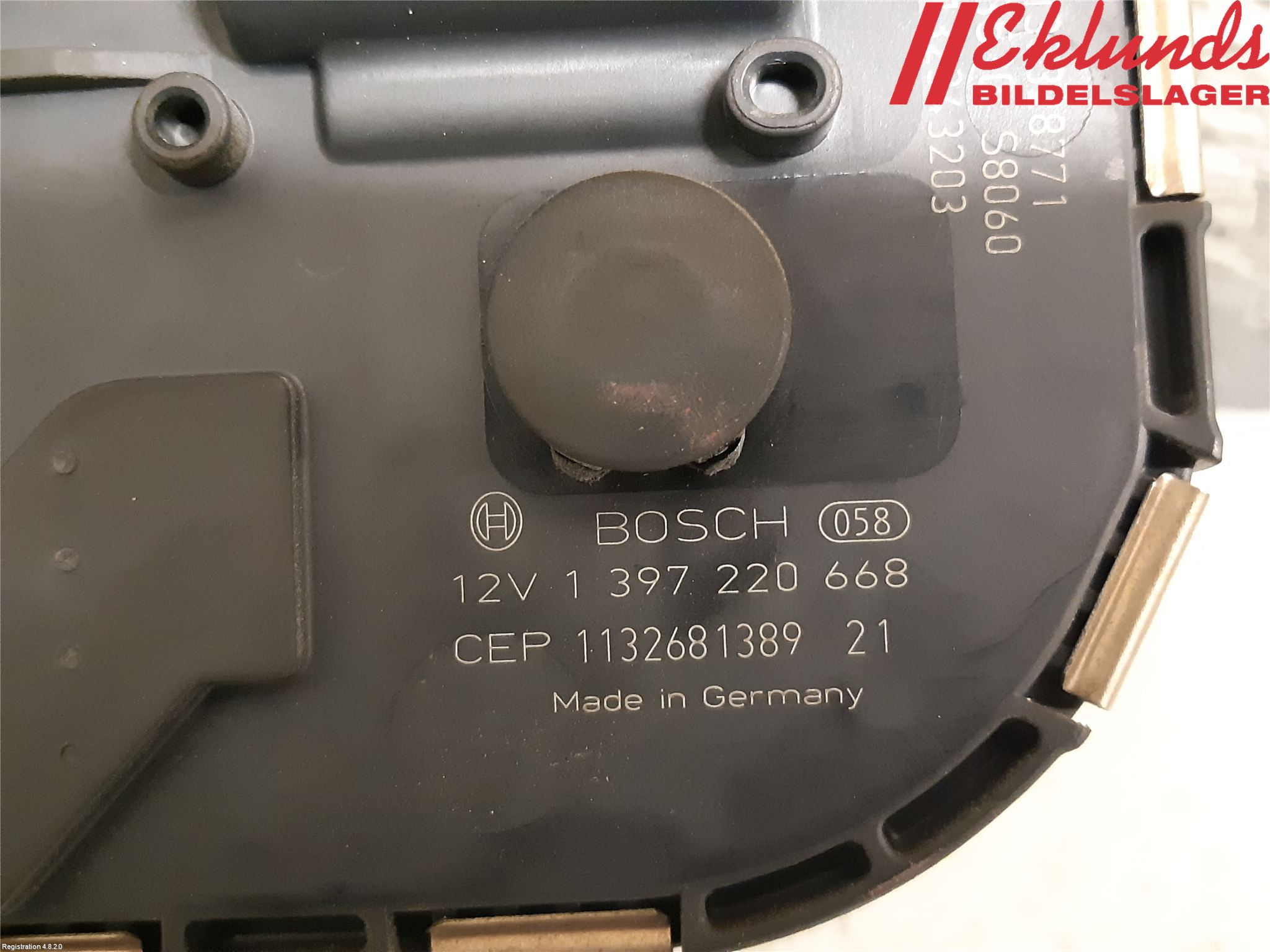 Volvo XC70 08-13 Torkarmotor Vindruta