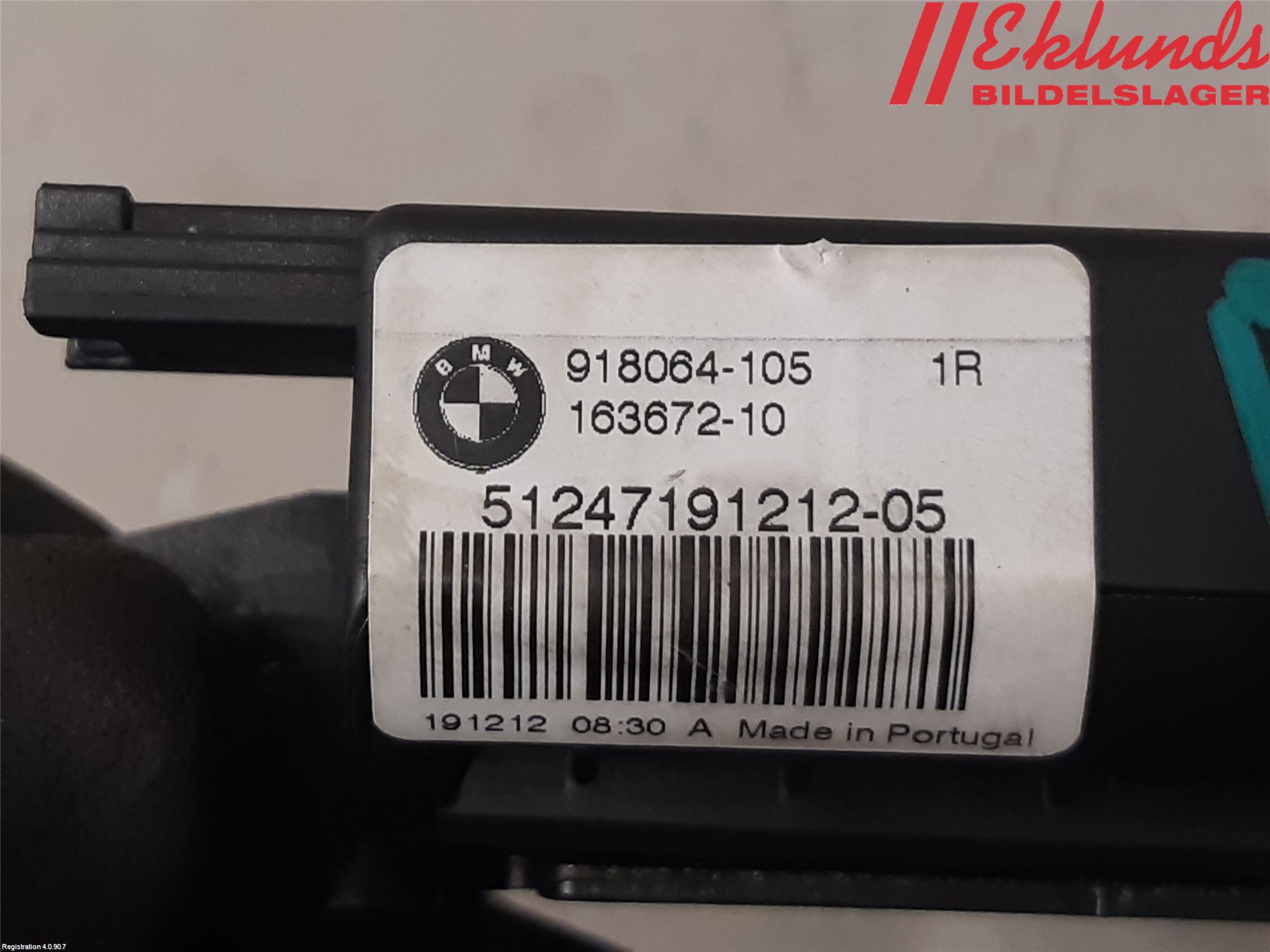 BMW 3 F30/F31/F80 12-19 Låskista Baklucka