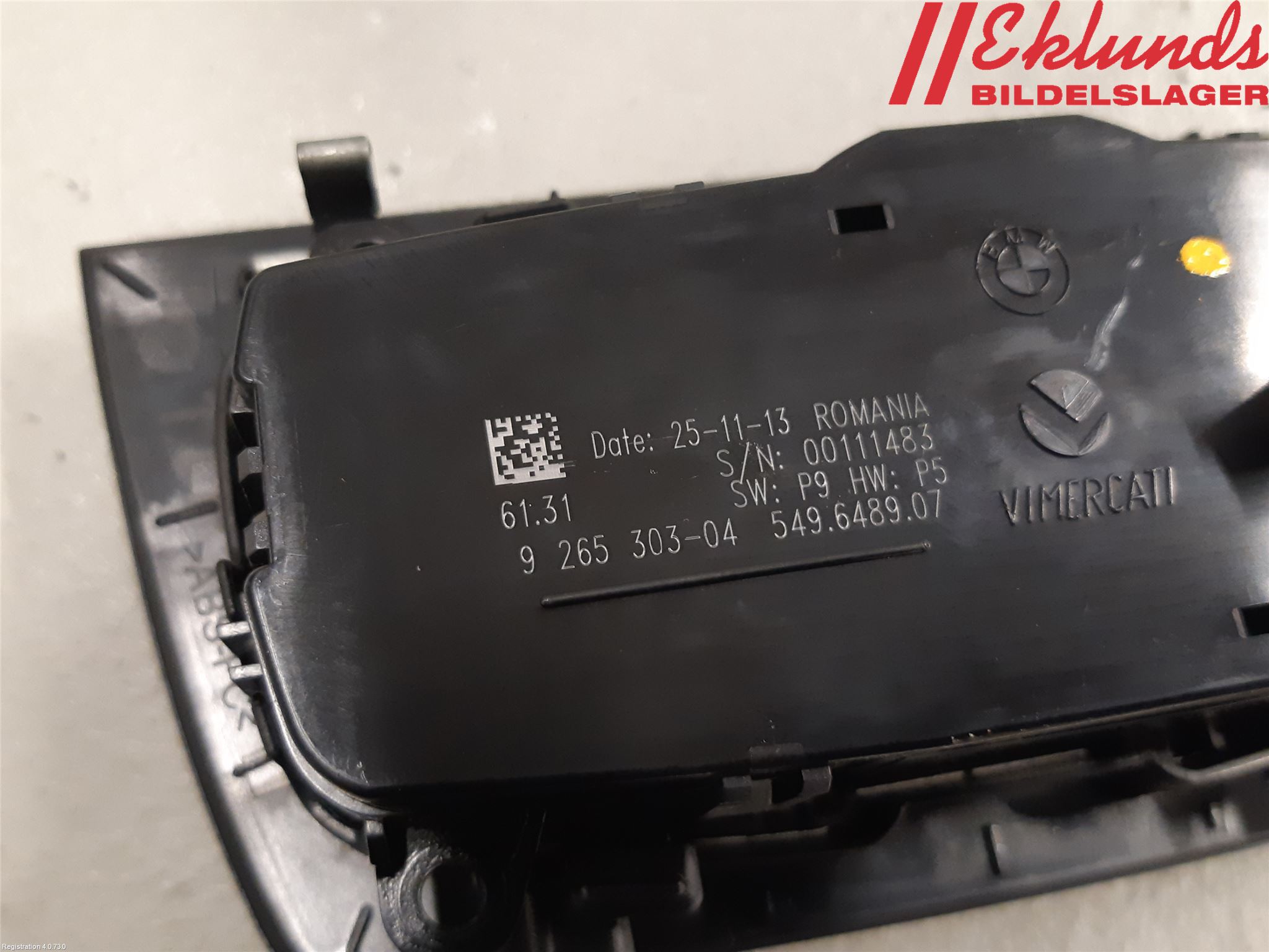 BMW 3 F30/F31/F80 12-19 Strömställare Ljus