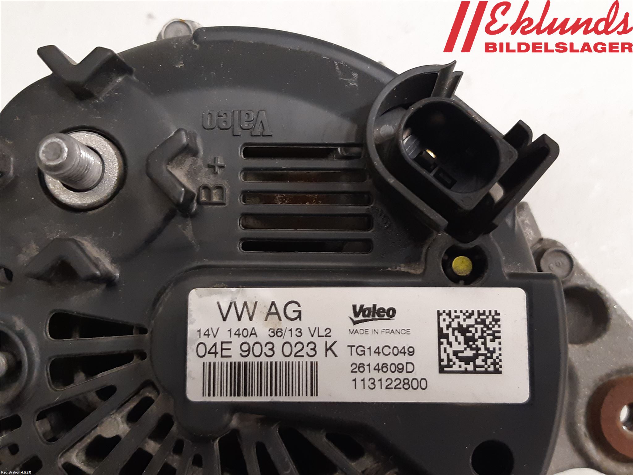 Skoda OCTAVIA (5E) 13-20 Generator