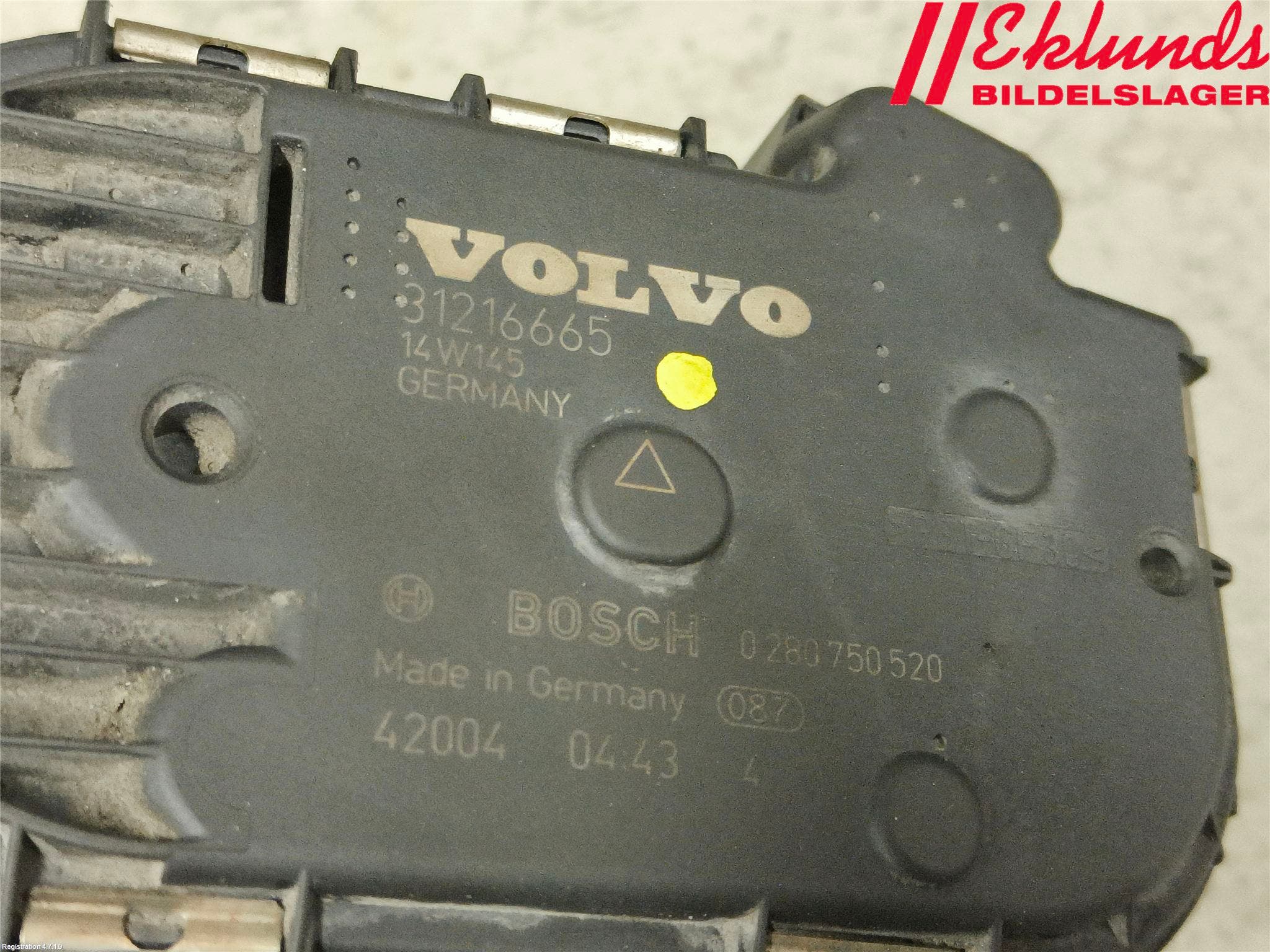 Volvo V40 CROSS COUNTRY 13-19 Injspjällhus