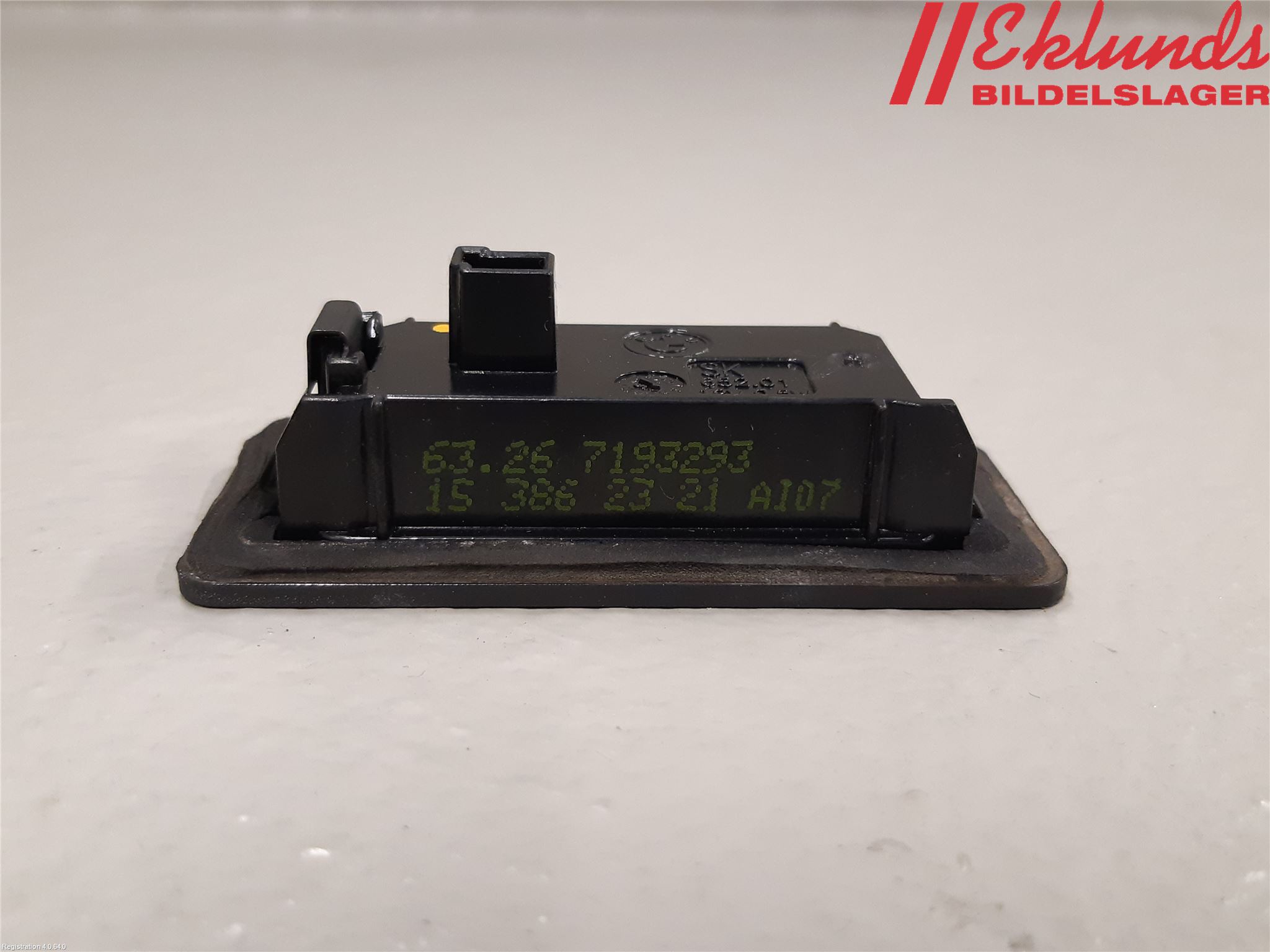 BMW 5 F10/F11/F18 09-17 Skylt Belysning