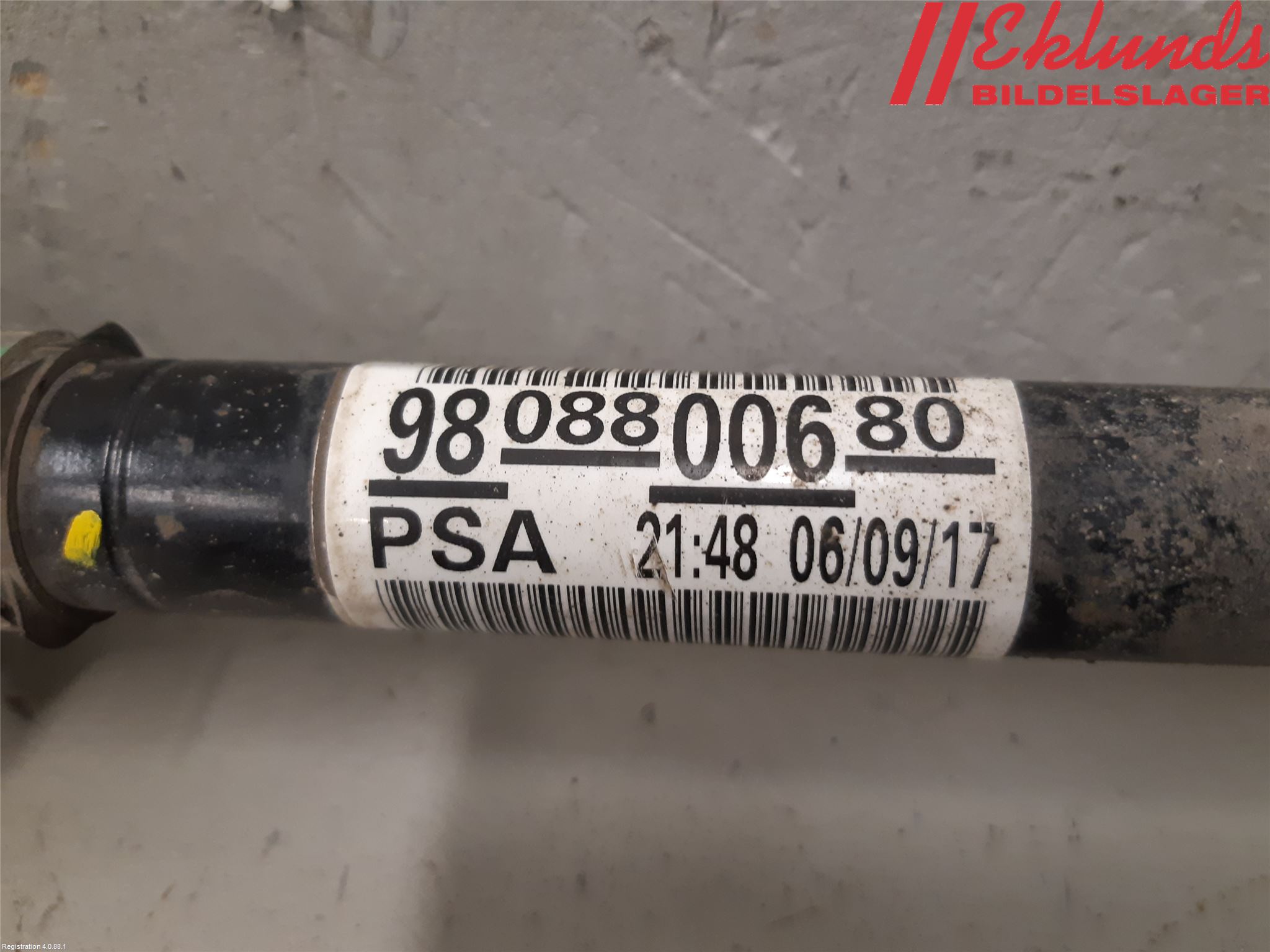 Opel CROSSLAND X 18- Drivaxel Fram Vänster