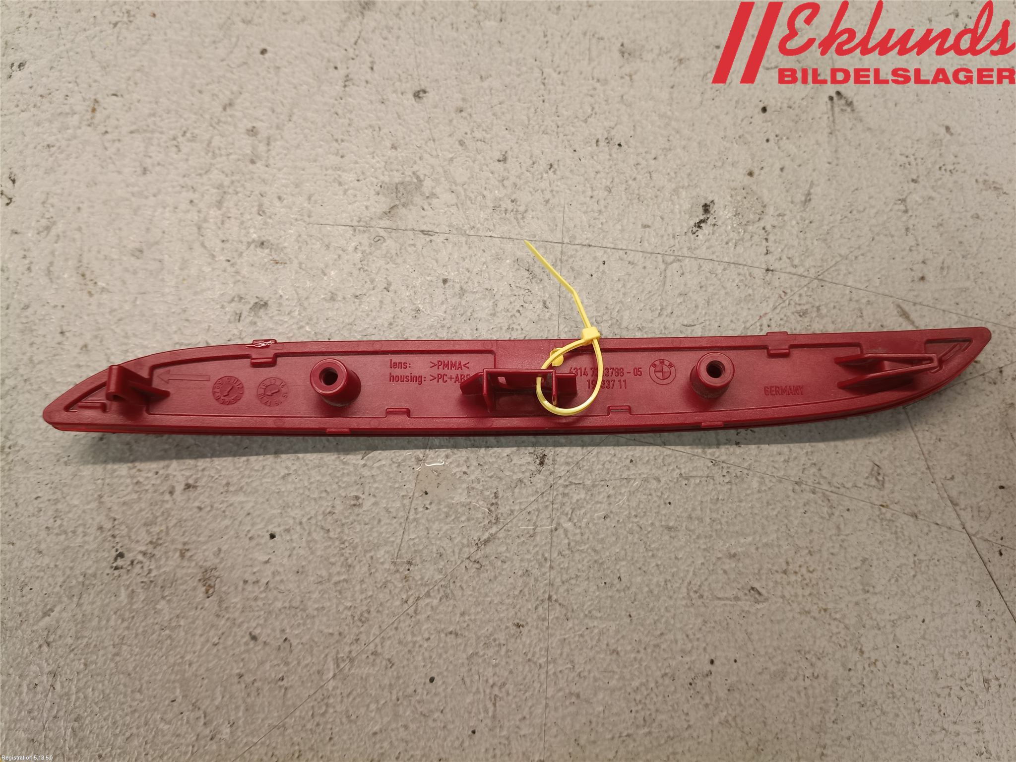 BMW 1 F20/F21 11-19 Dimljus/Reflex Bak