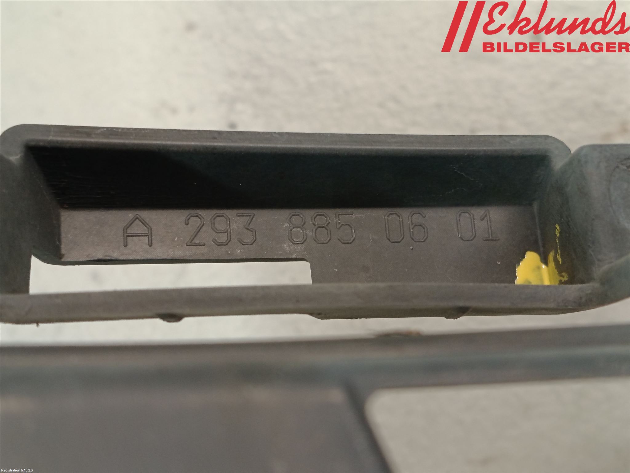 Mercedes-Benz MB EQC (N293) 20- Stöt Utfyllnad-List-Grill