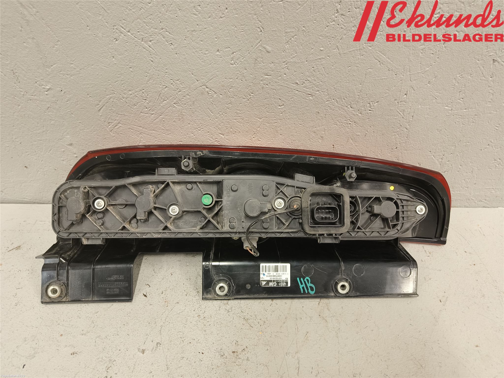 Opel COMBO D 12-18 Bakljus Höger