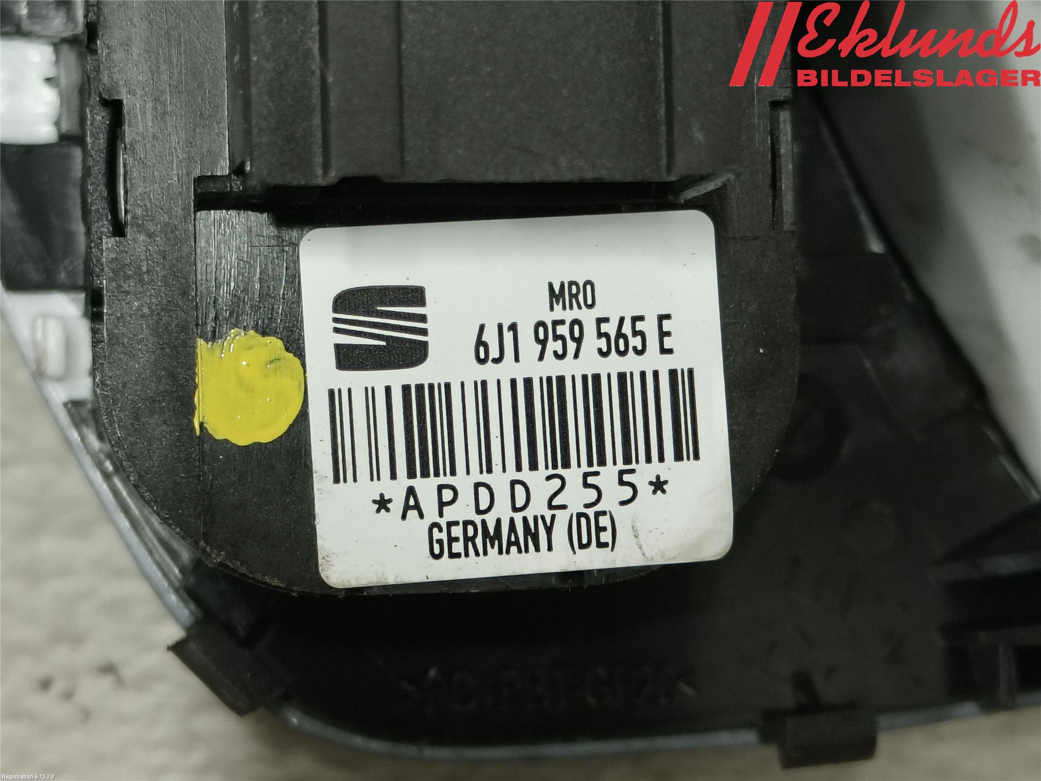 Seat IBIZA IV 08-16 Strömställare Spegel