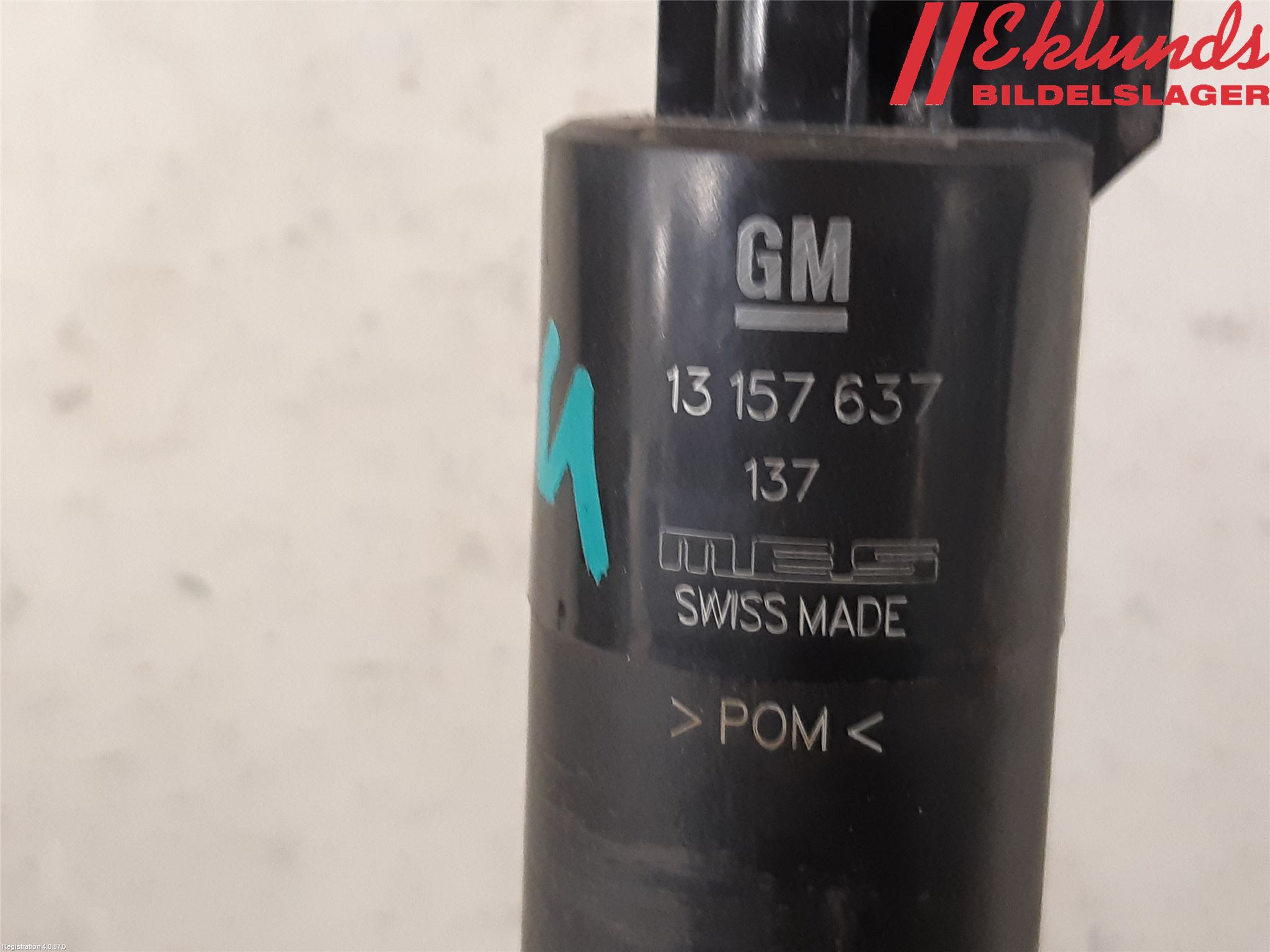 Saab 9-5     06-10 Spolarpump Vindruta