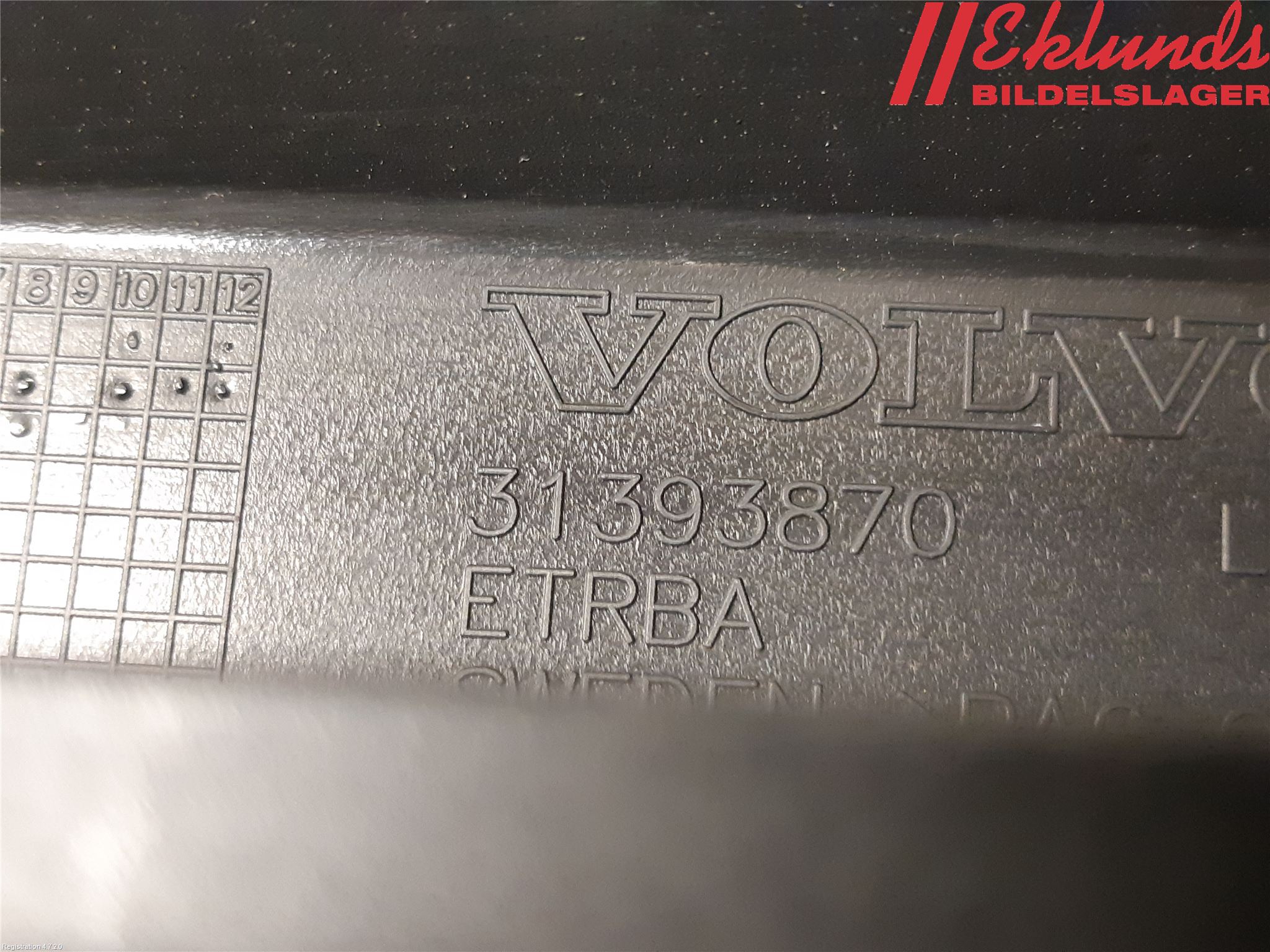 Volvo XC90/RECHARGE 16- Dörr Dekorlist Fram Vä