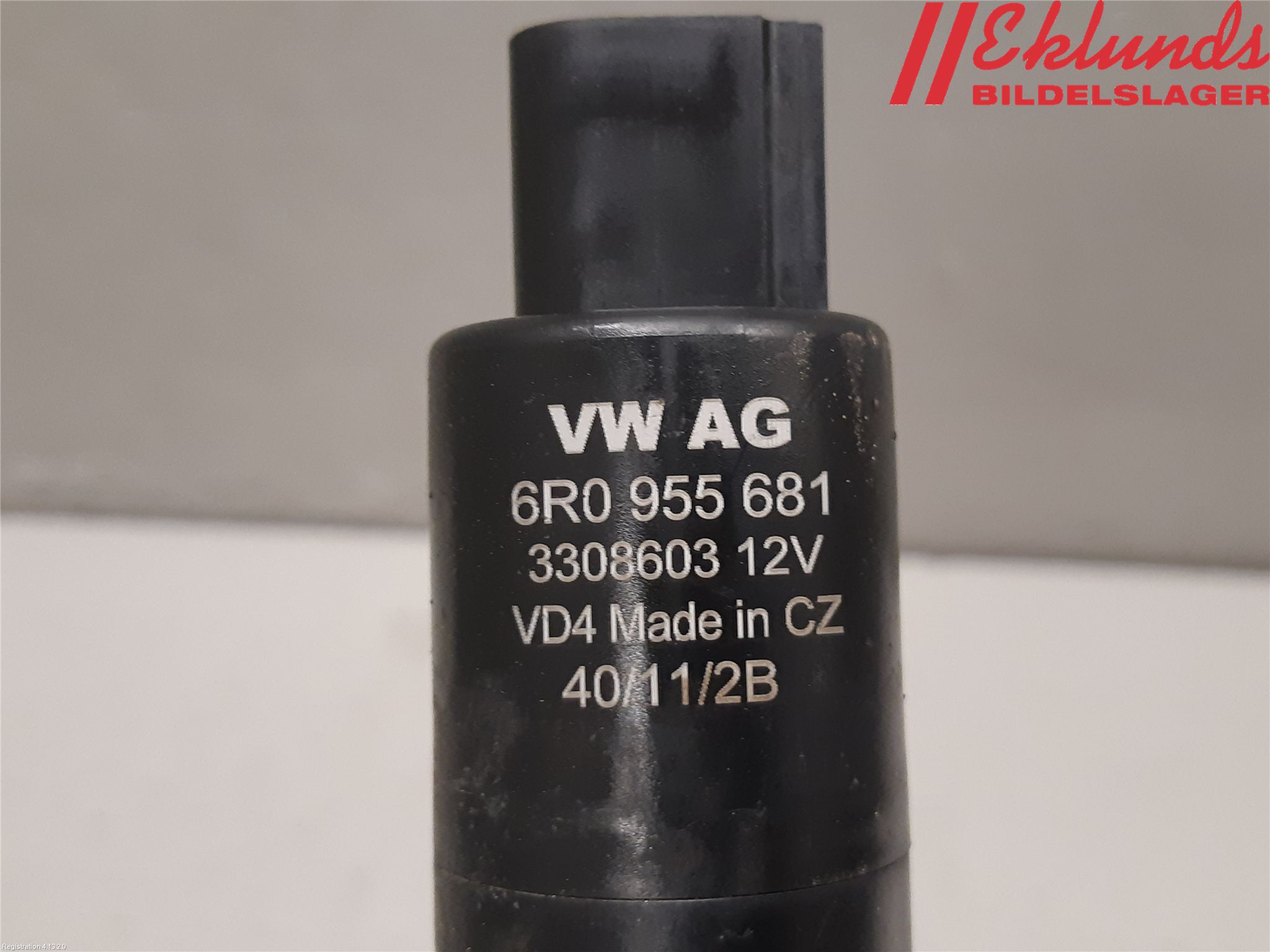Volkswagen VW PASSAT 11-14 Spolarpump Högtryck