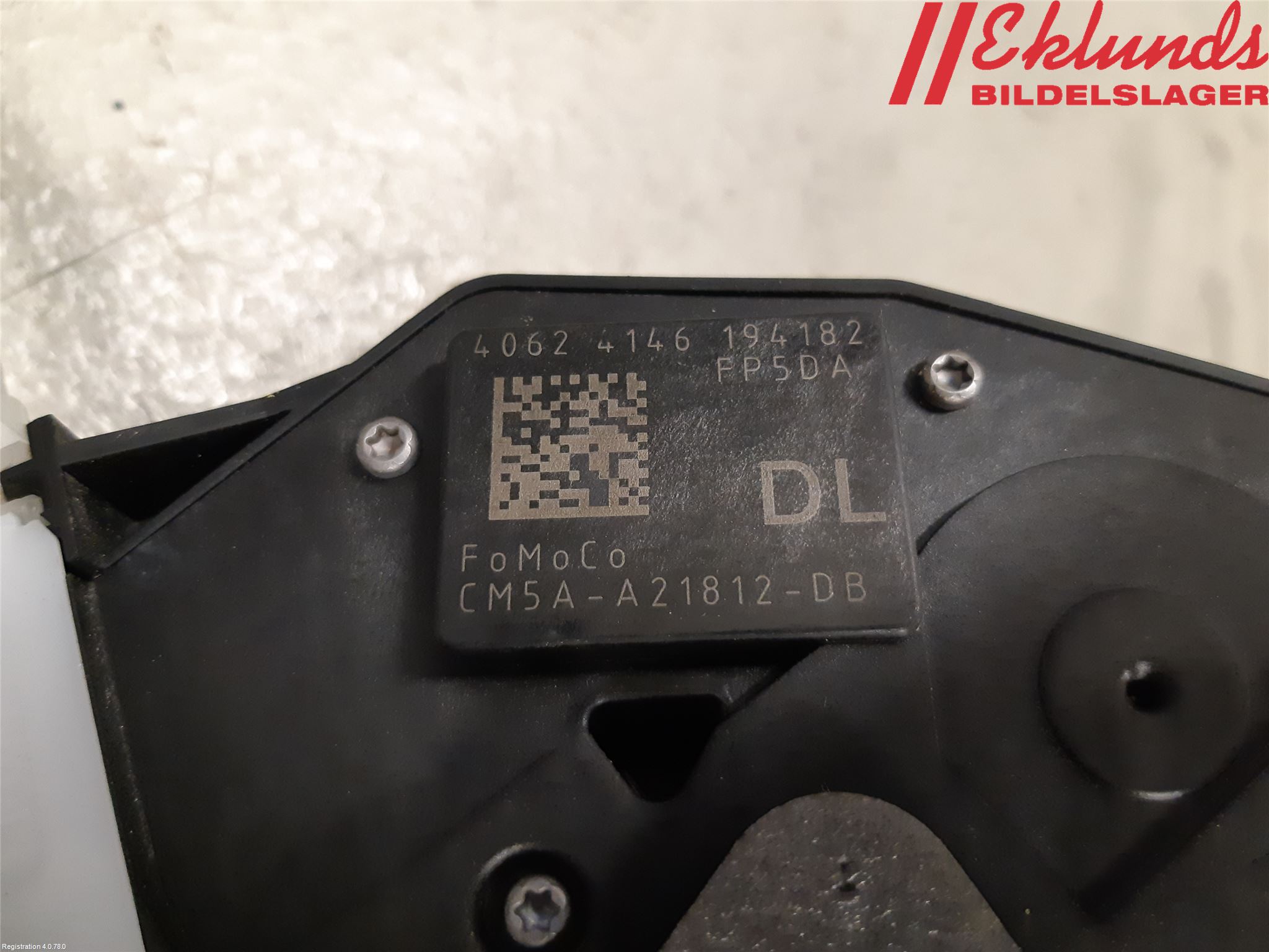 Ford RANGER EU 12-23 Låskista-Dörrlås