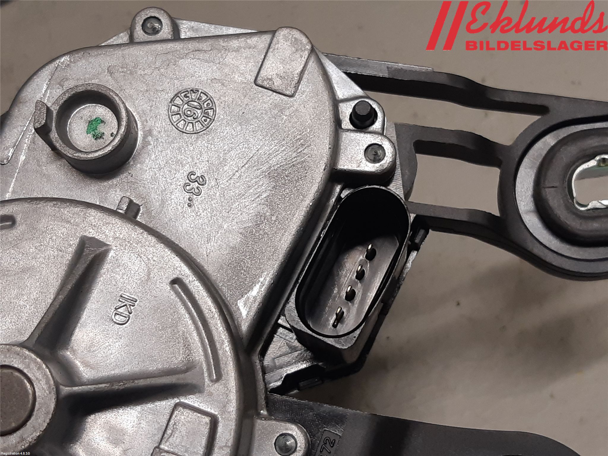 Volkswagen VW PASSAT 15-19 Torkarmotor Baklucka