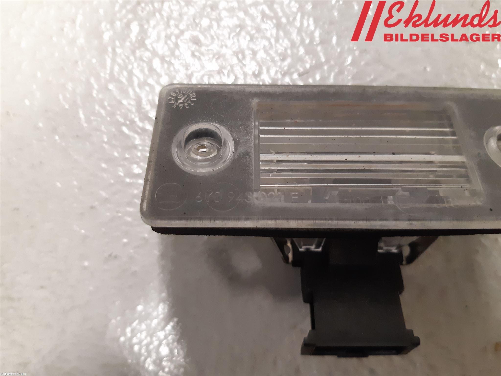 Skoda FABIA 07-14 Skylt Belysning