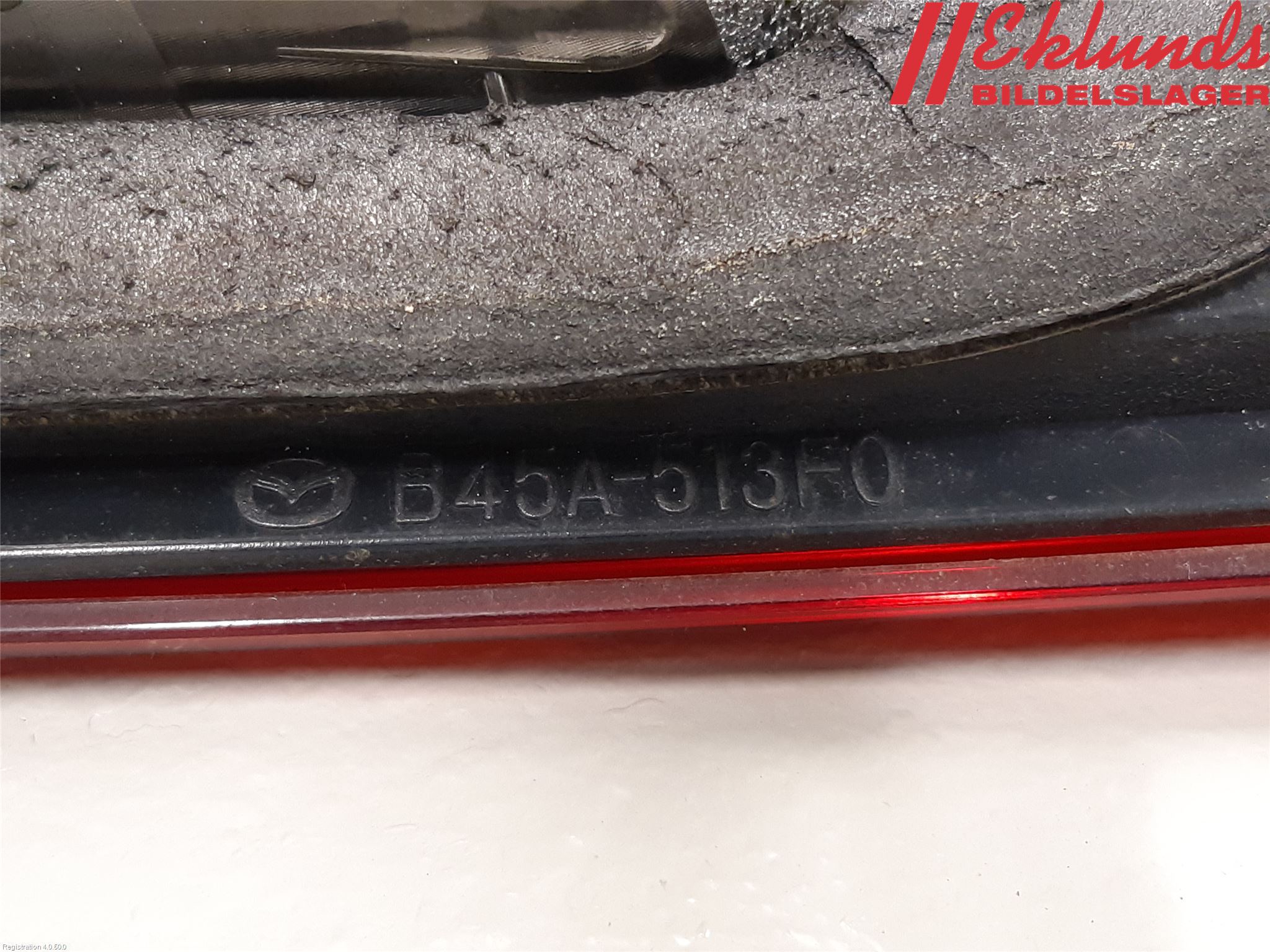 Mazda 3 III 14-19 Bakljus Lucka Hö