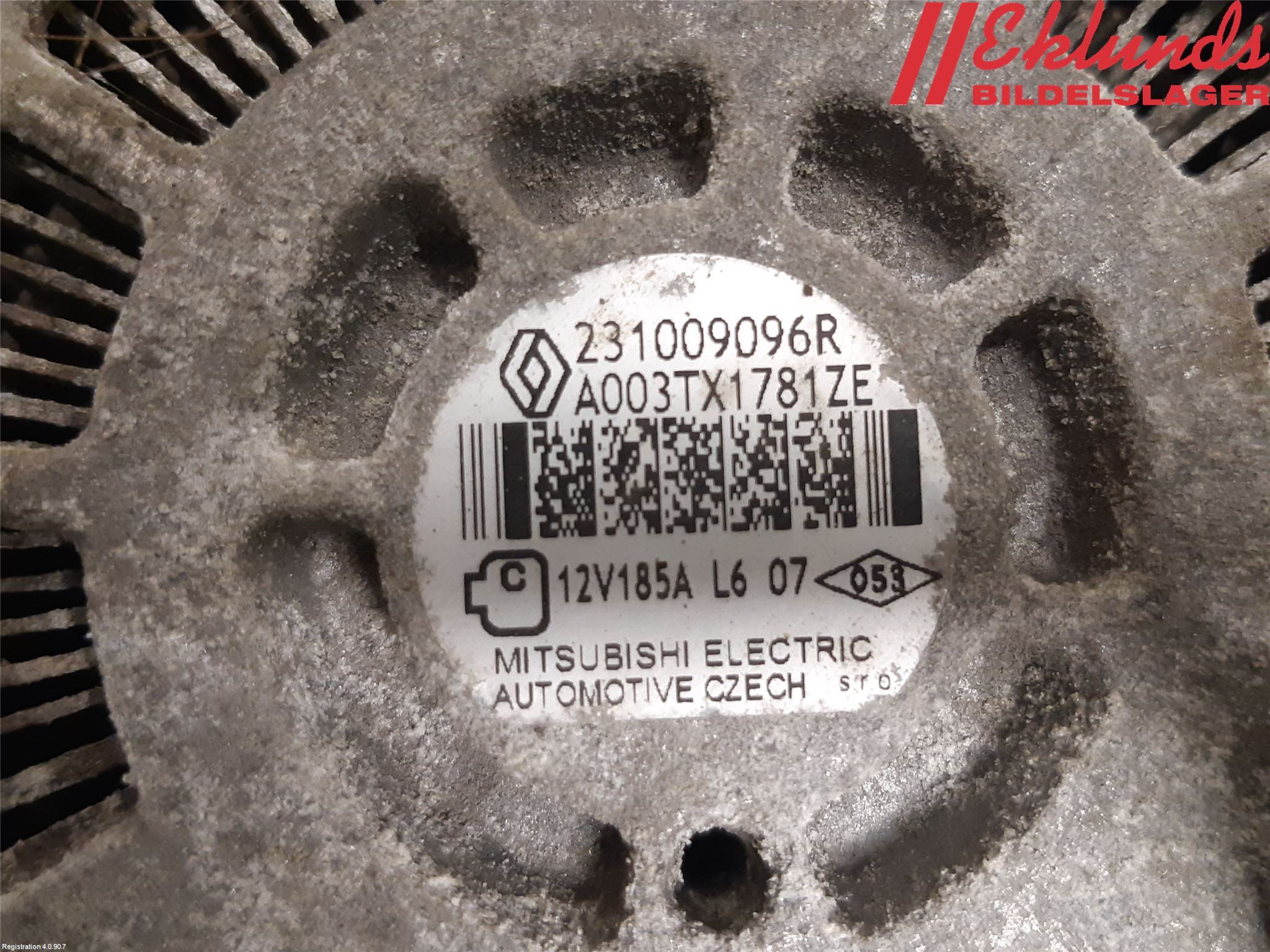 Opel VIVARO 15-19 Generator