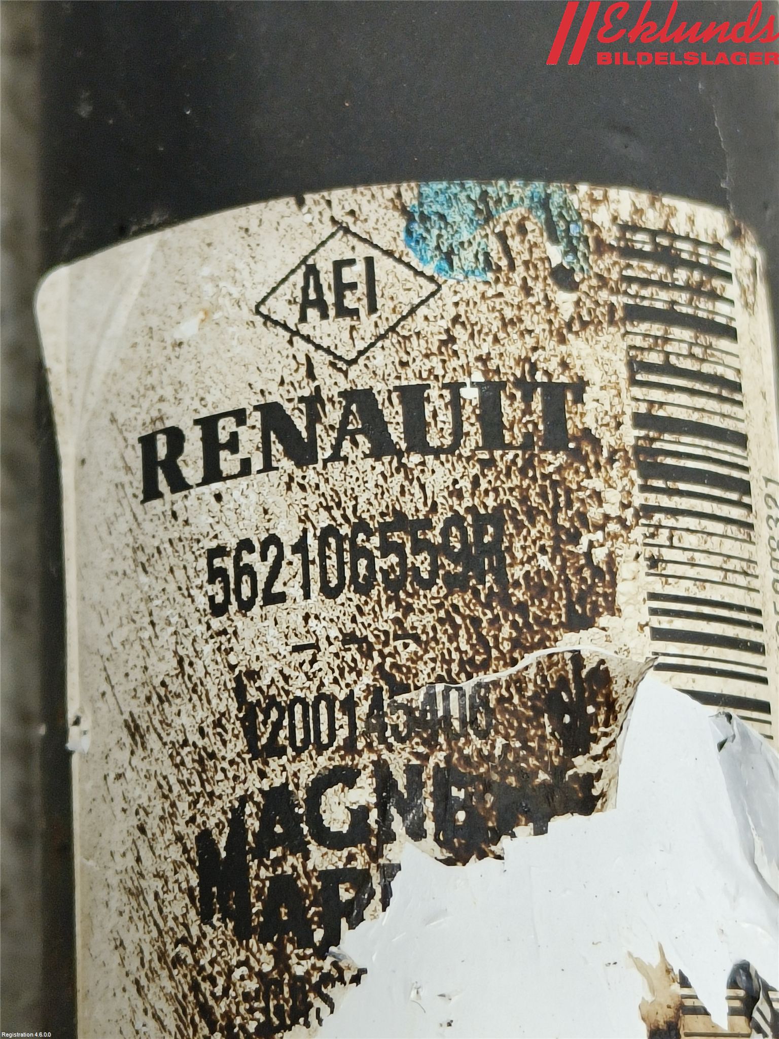 Renault EXPRESS 21- Stötdämpare Bak