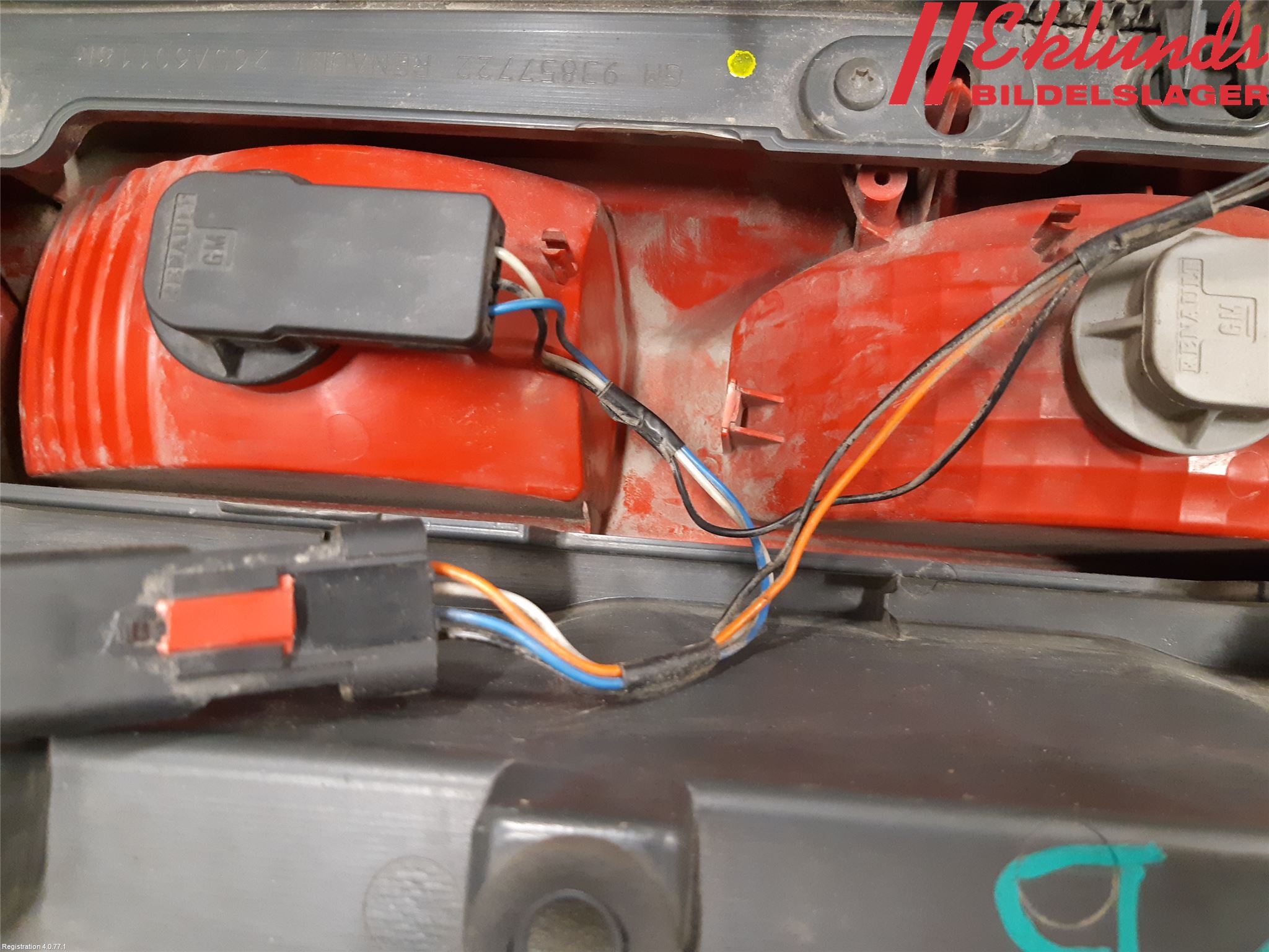 Nissan PRIMASTAR Bakljus Vänster