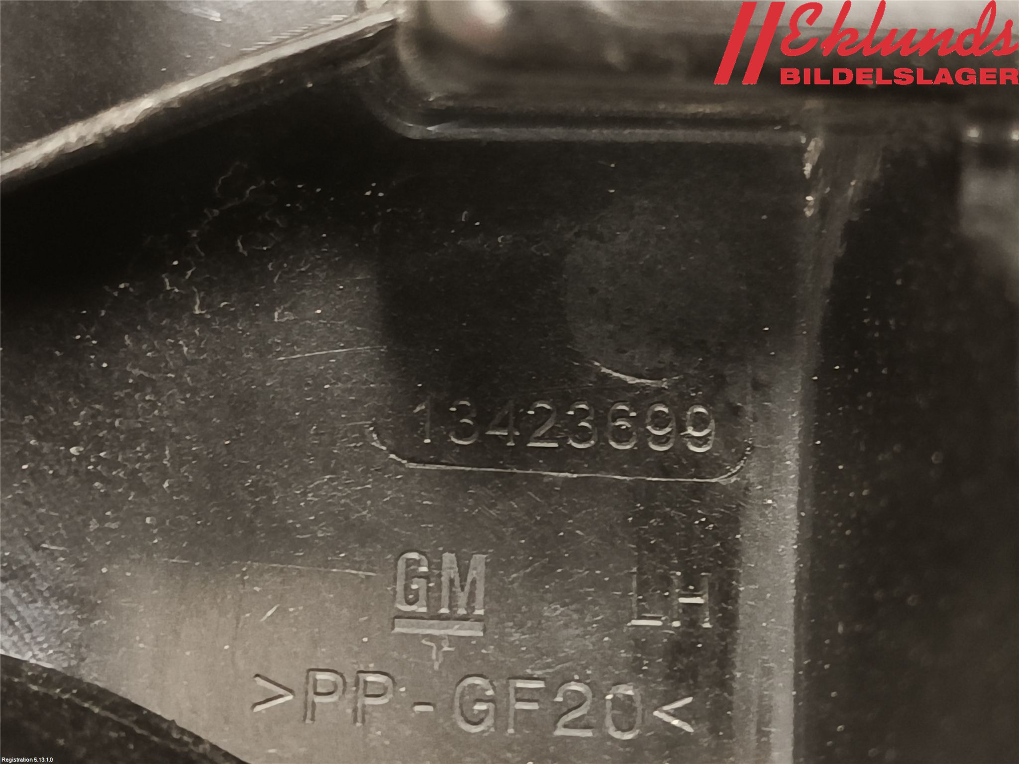 Opel ASTRA K 16-22 Stötfångarfäste Fram Vä