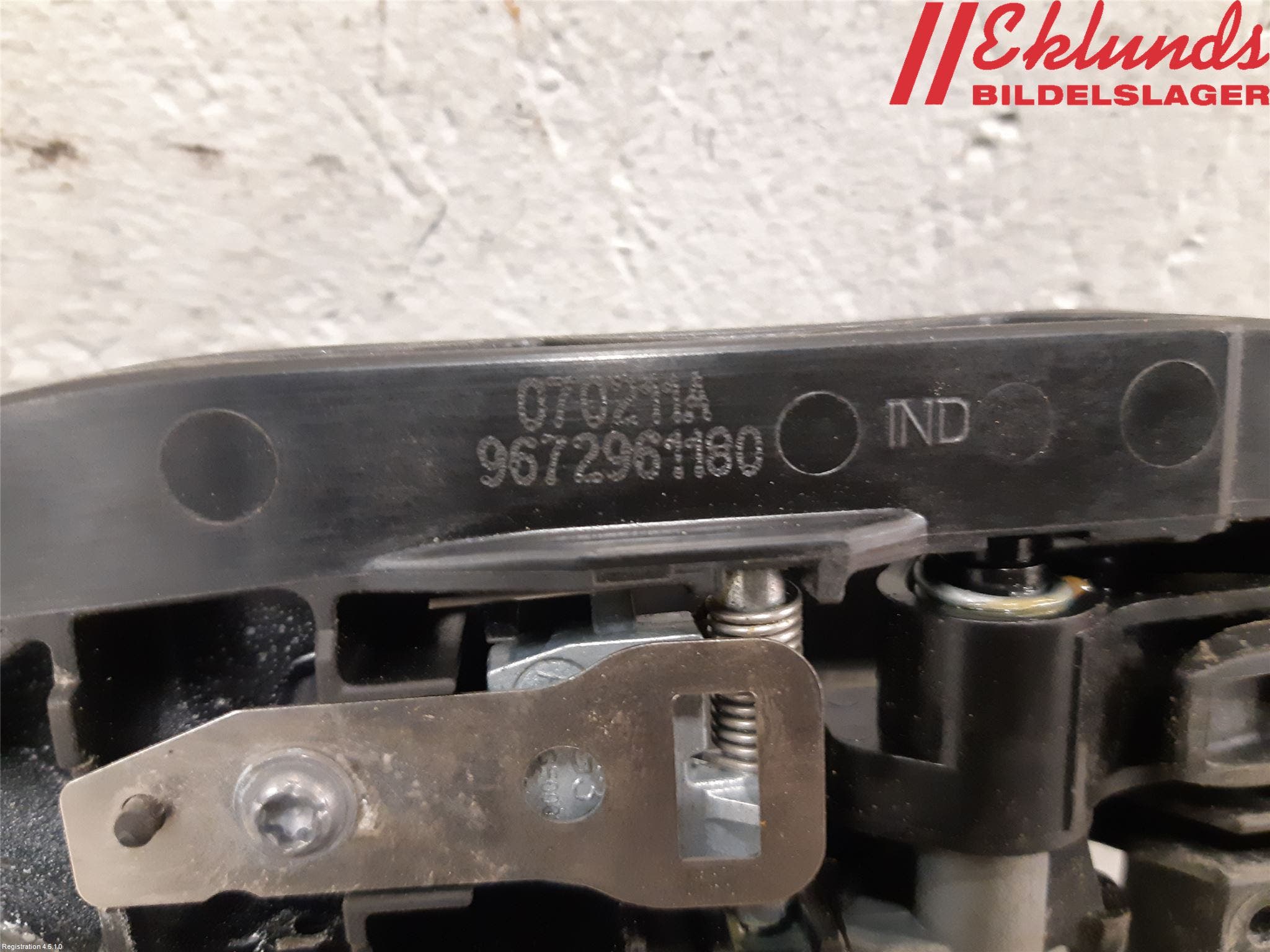 Peugeot 308 08-13 Dörrhandtag Yttre Vä