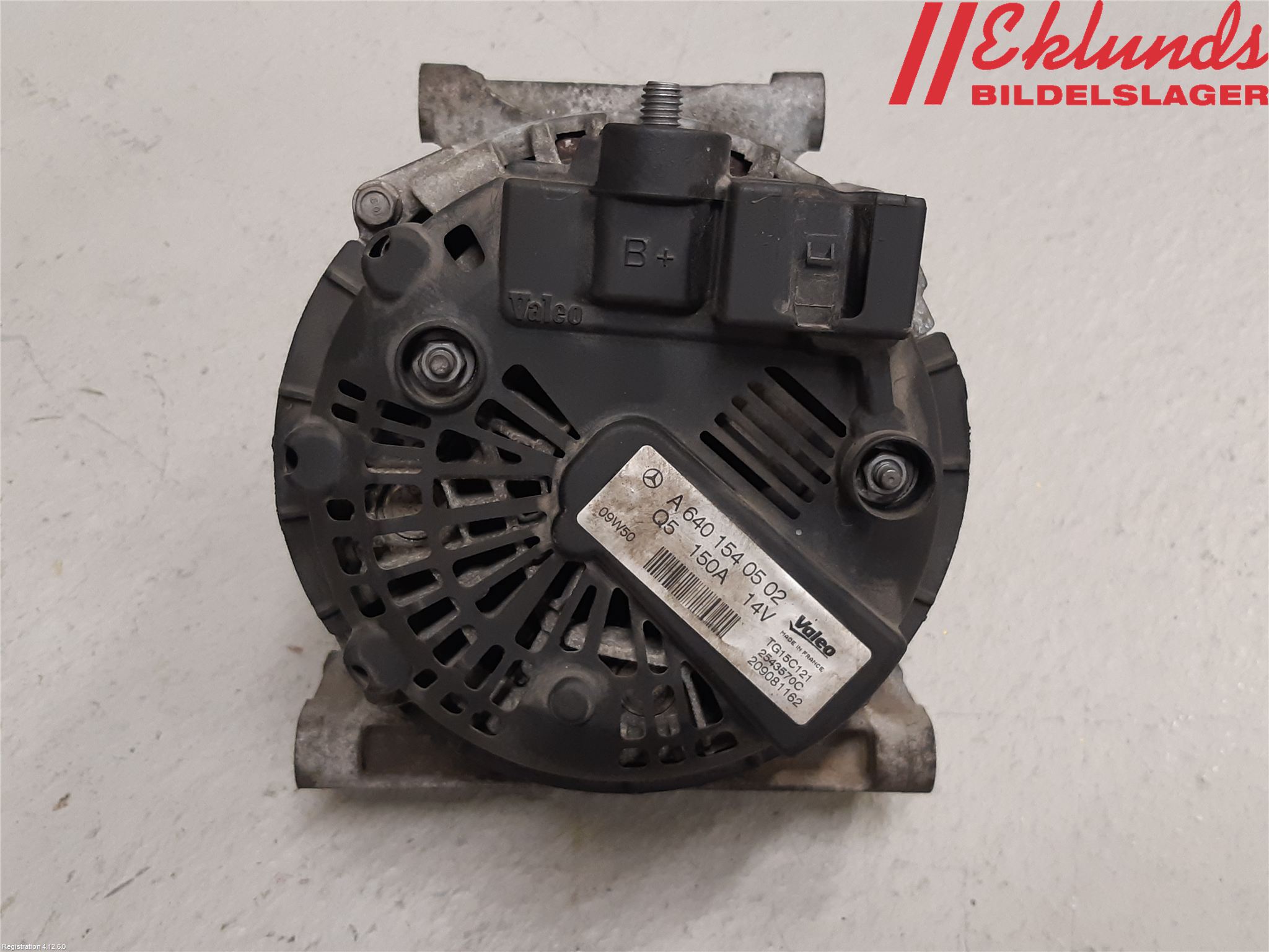 Mercedes-Benz MB A-KLASS (W169) 04-12 Generator